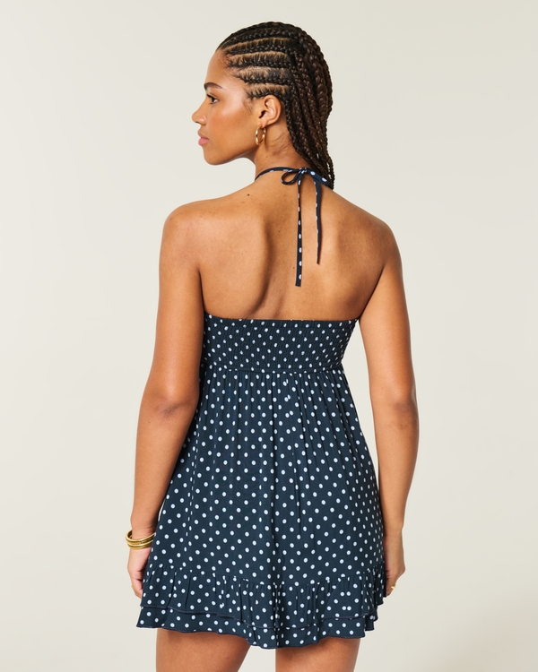 Strapless Babydoll Mini Dress