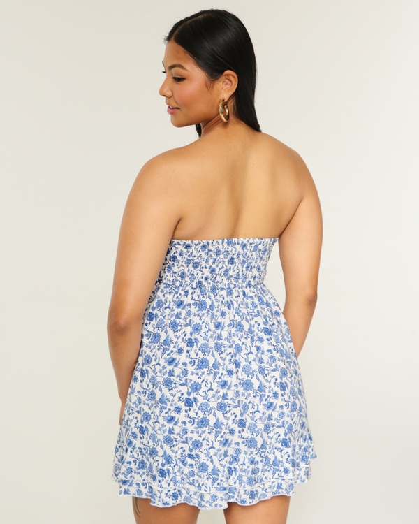 Women's Strapless Babydoll Mini Dress | Women's Clearance | HollisterCo.com