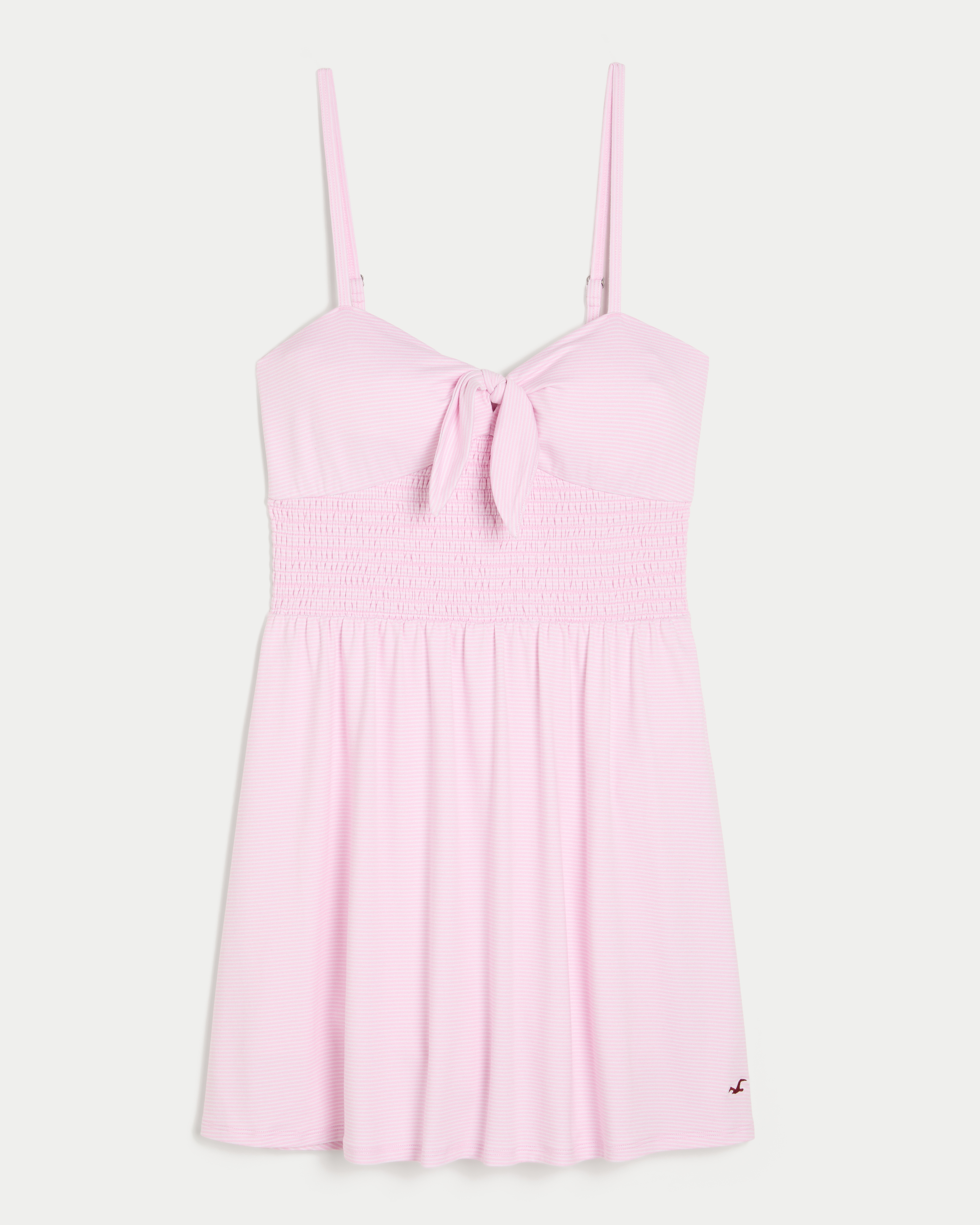 Tie Front Mini Dress