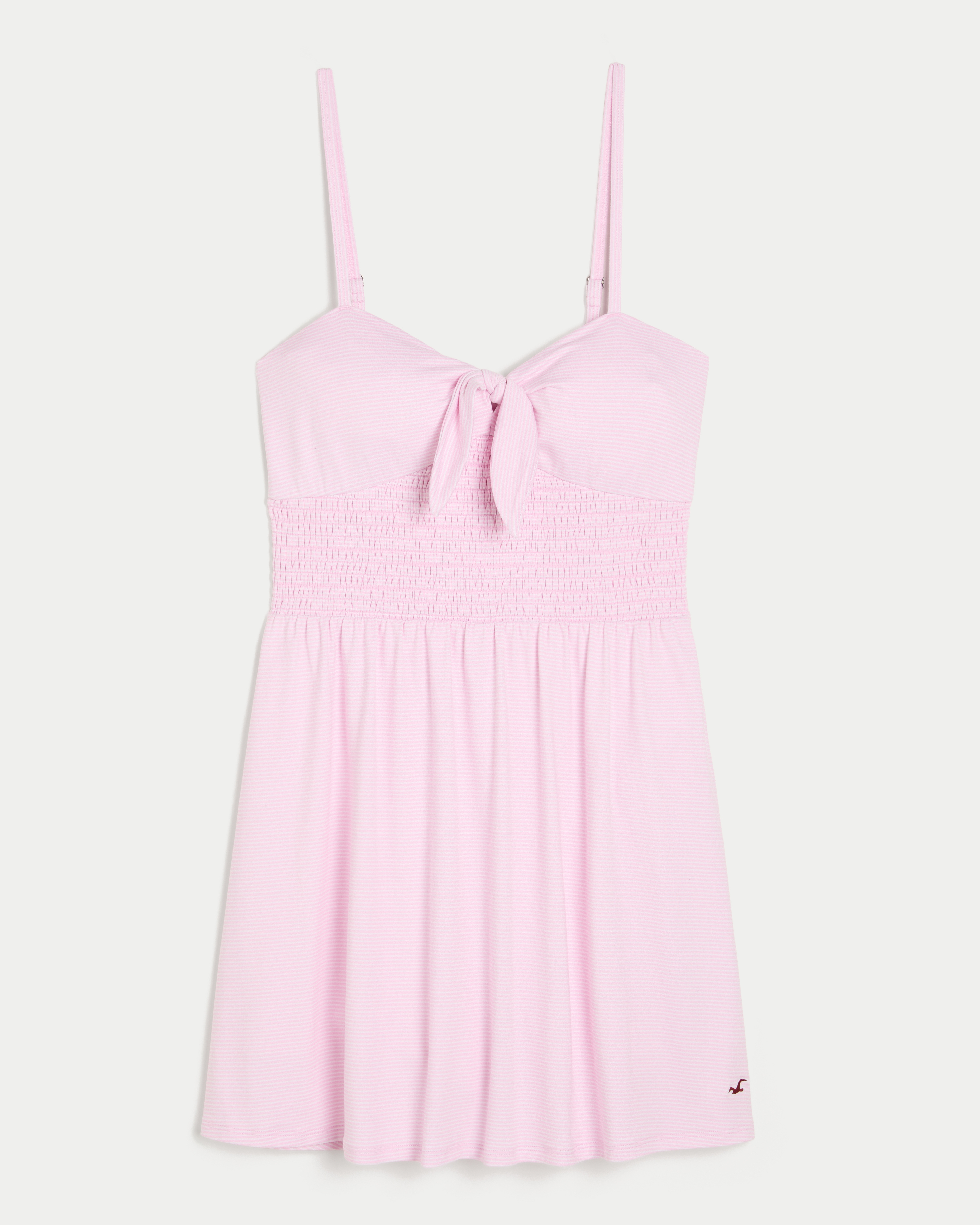 Tie Front Mini Dress