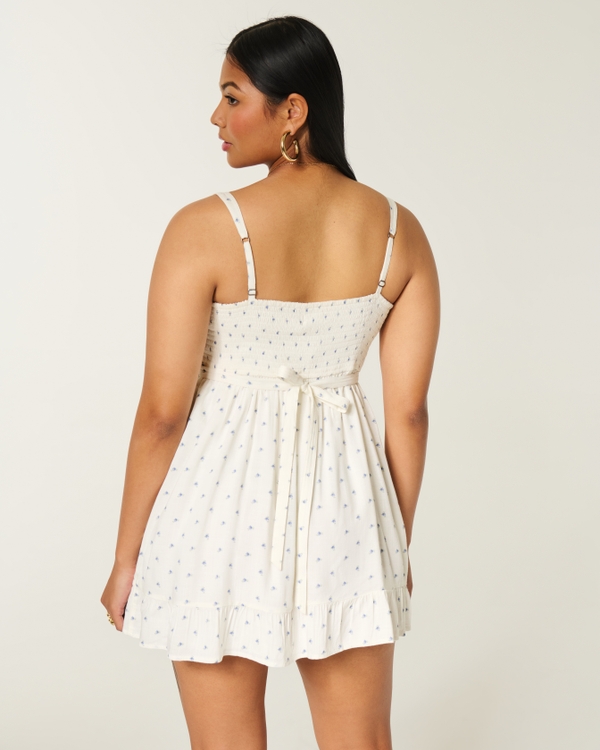 Women's Button Front Mini Dress | Women's Clearance | HollisterCo.com