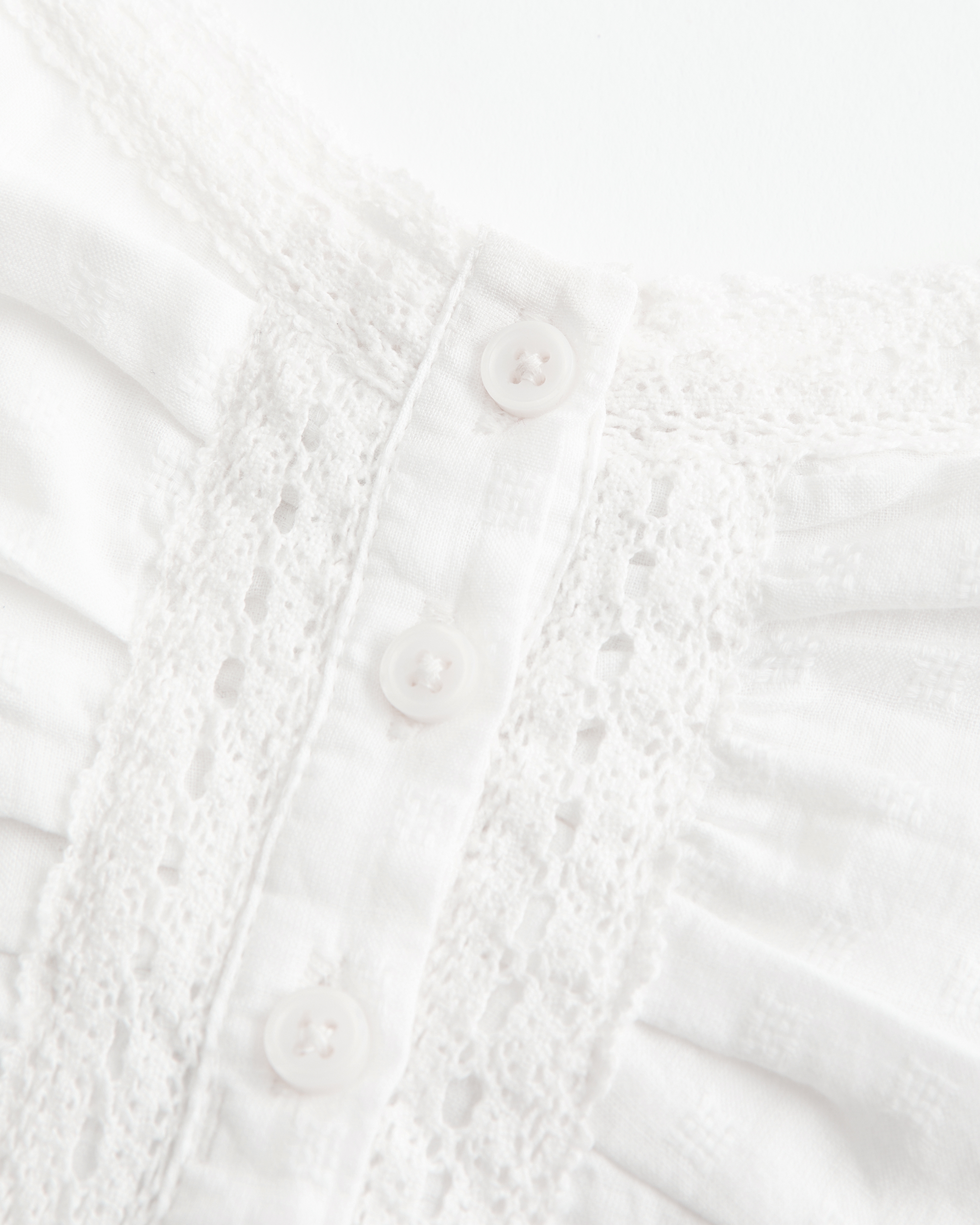 Curvy Lace Trim Mini Dress