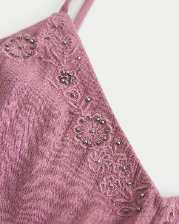Women's Embroidered Mini Dress | Women's Dresses