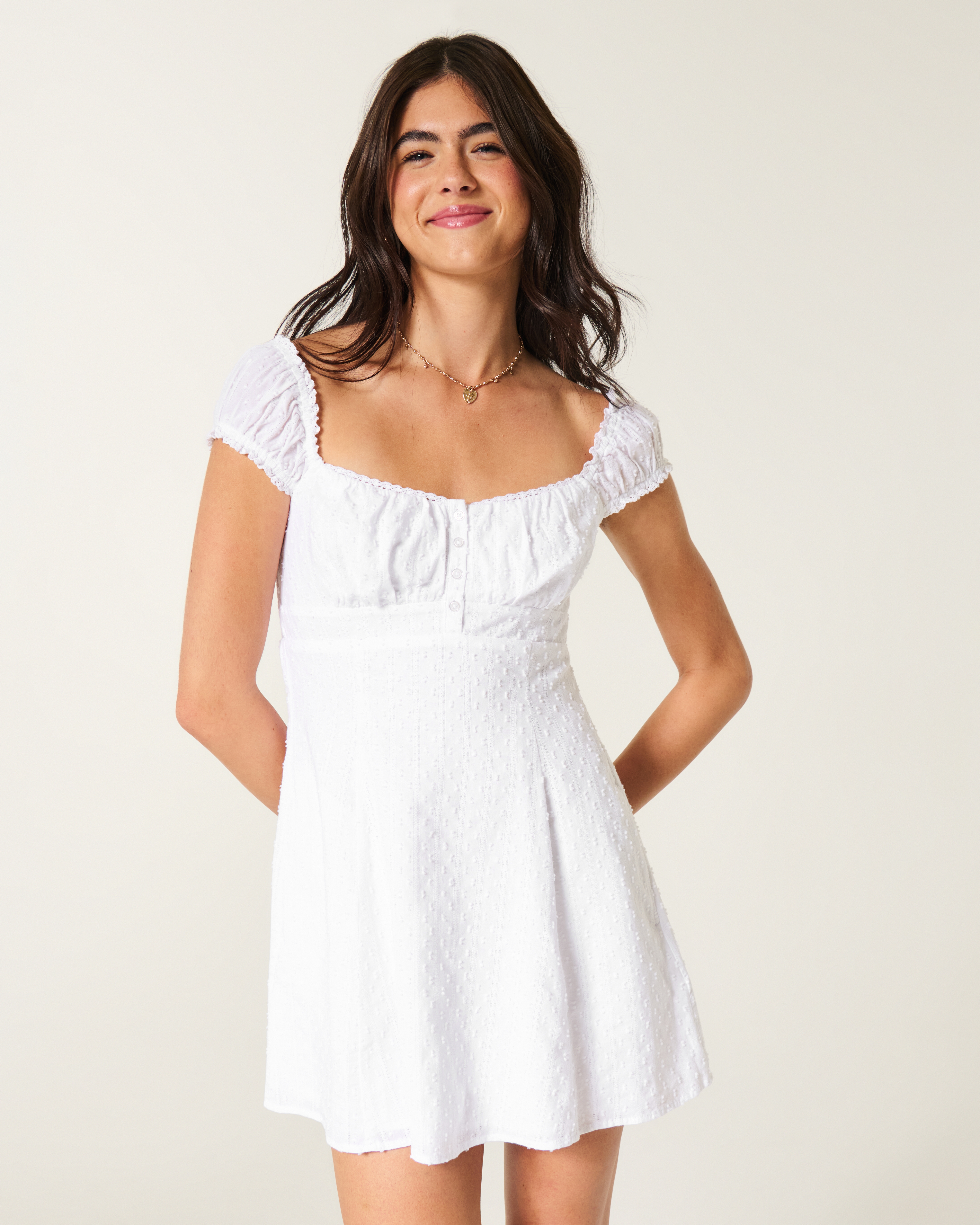 Henley Shirt Mini Dress