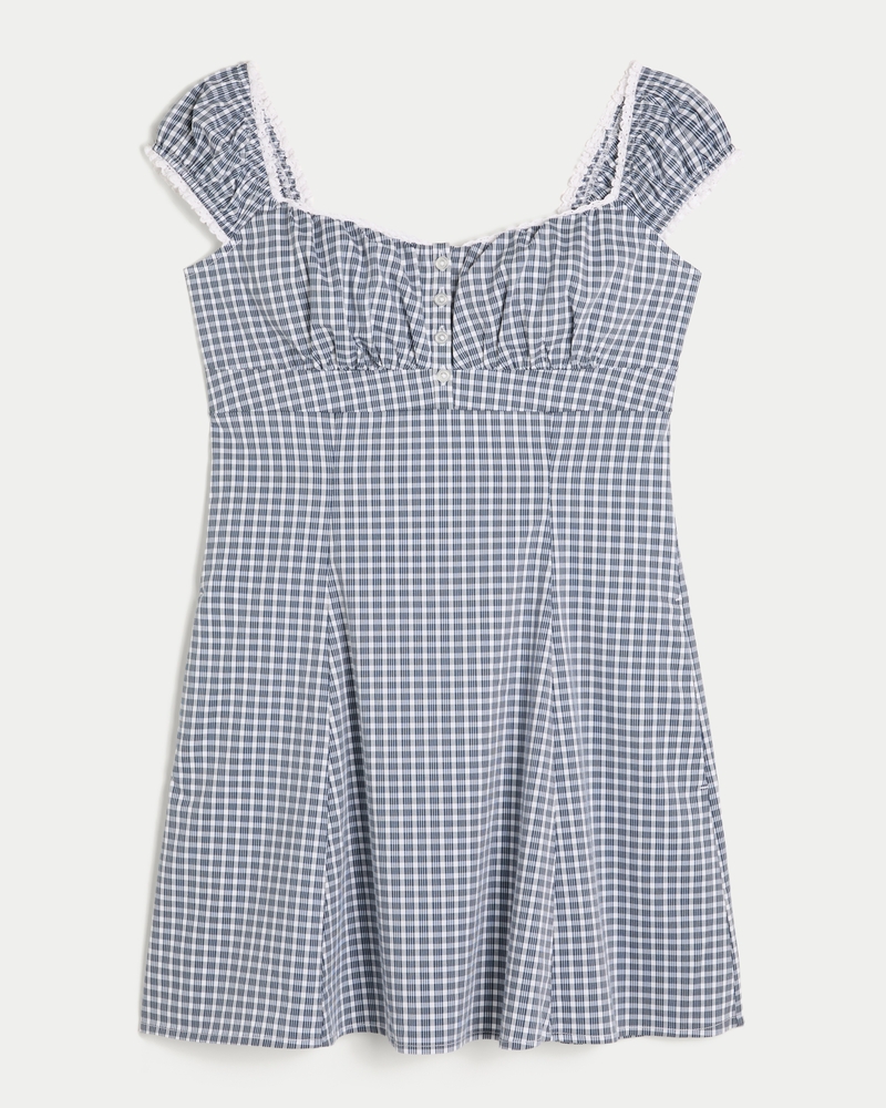 新品 Herlipto Checked Shirt Mini Dress herlipto ◼︎Checked Shirt Mini Dress ¥24,000(tax in) color: brown