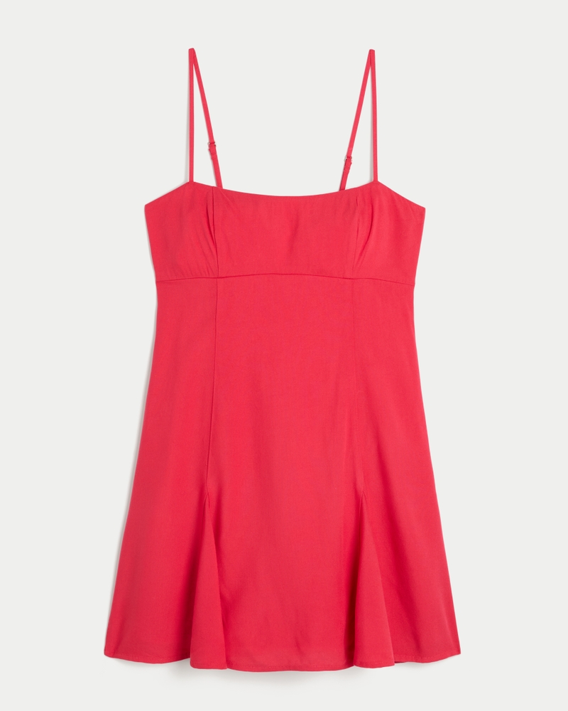 hollister red dress Women's Chiffon Babydoll Mini in Crimson Dot Size XXS from Elevate your style with this chic and trendy piece from Hollister. Buy Hollister Red Button Through