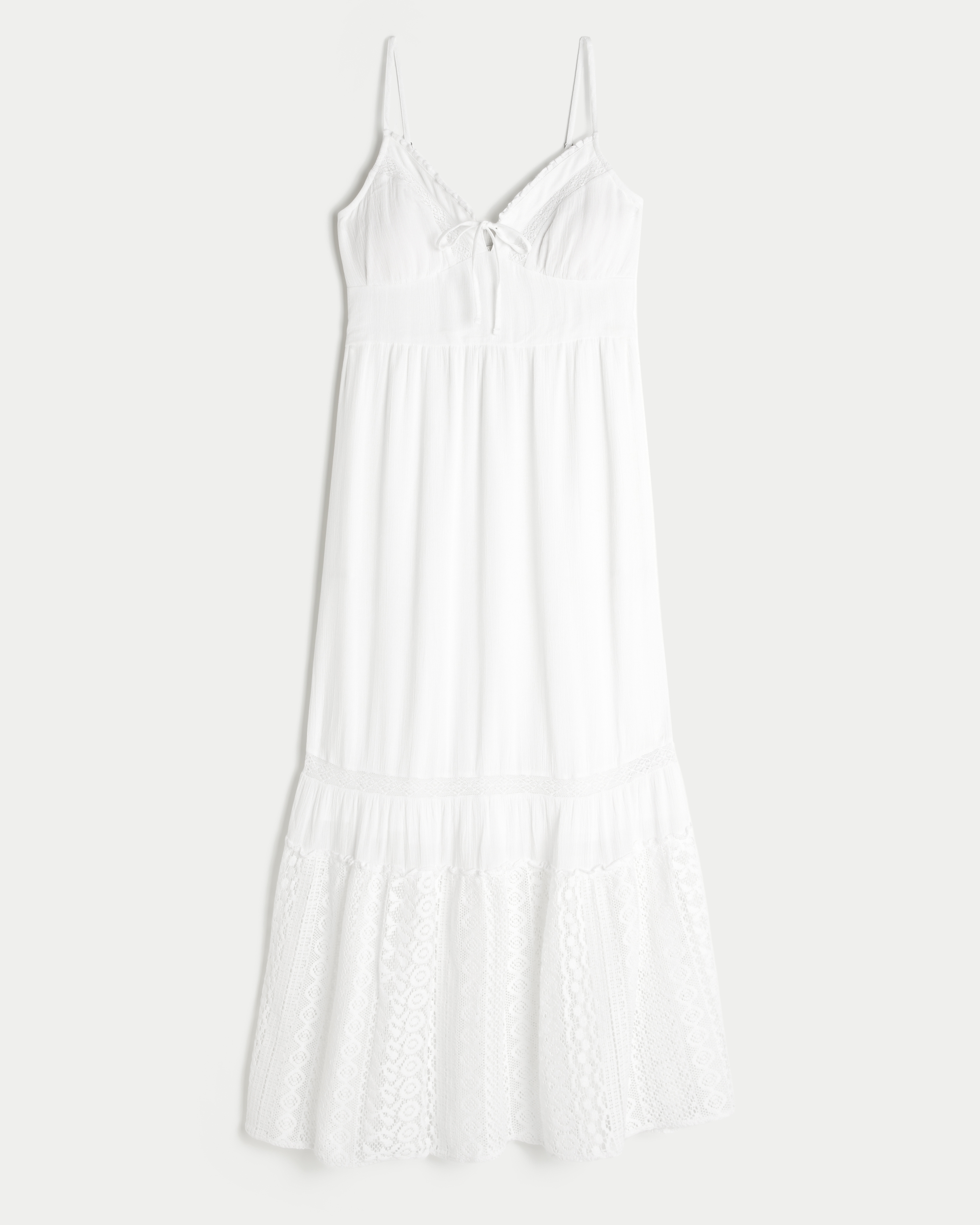 hollister maxi dress Women's Lace Inset in White Size XL TALL from A flowy and super soft maxi Buy Women's Holiday Shop Hollister