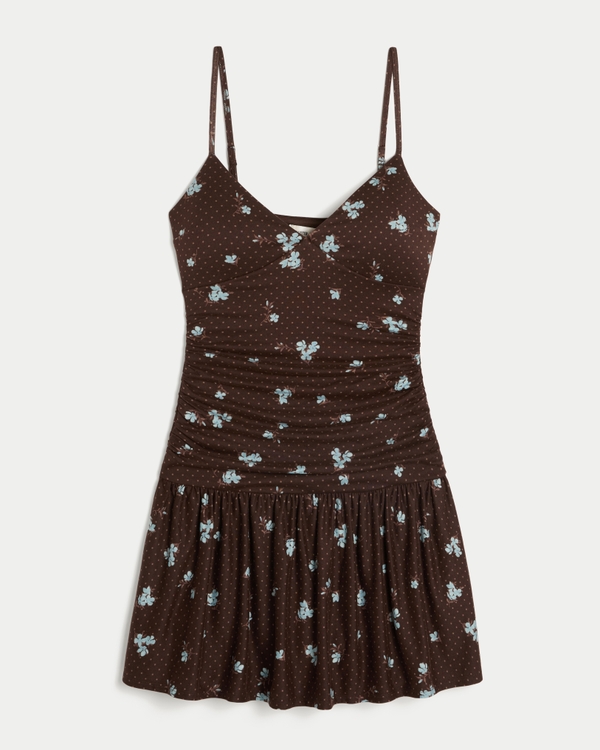 Women's Knit V-Neck Mini Dress | Women's Clearance | HollisterCo.com