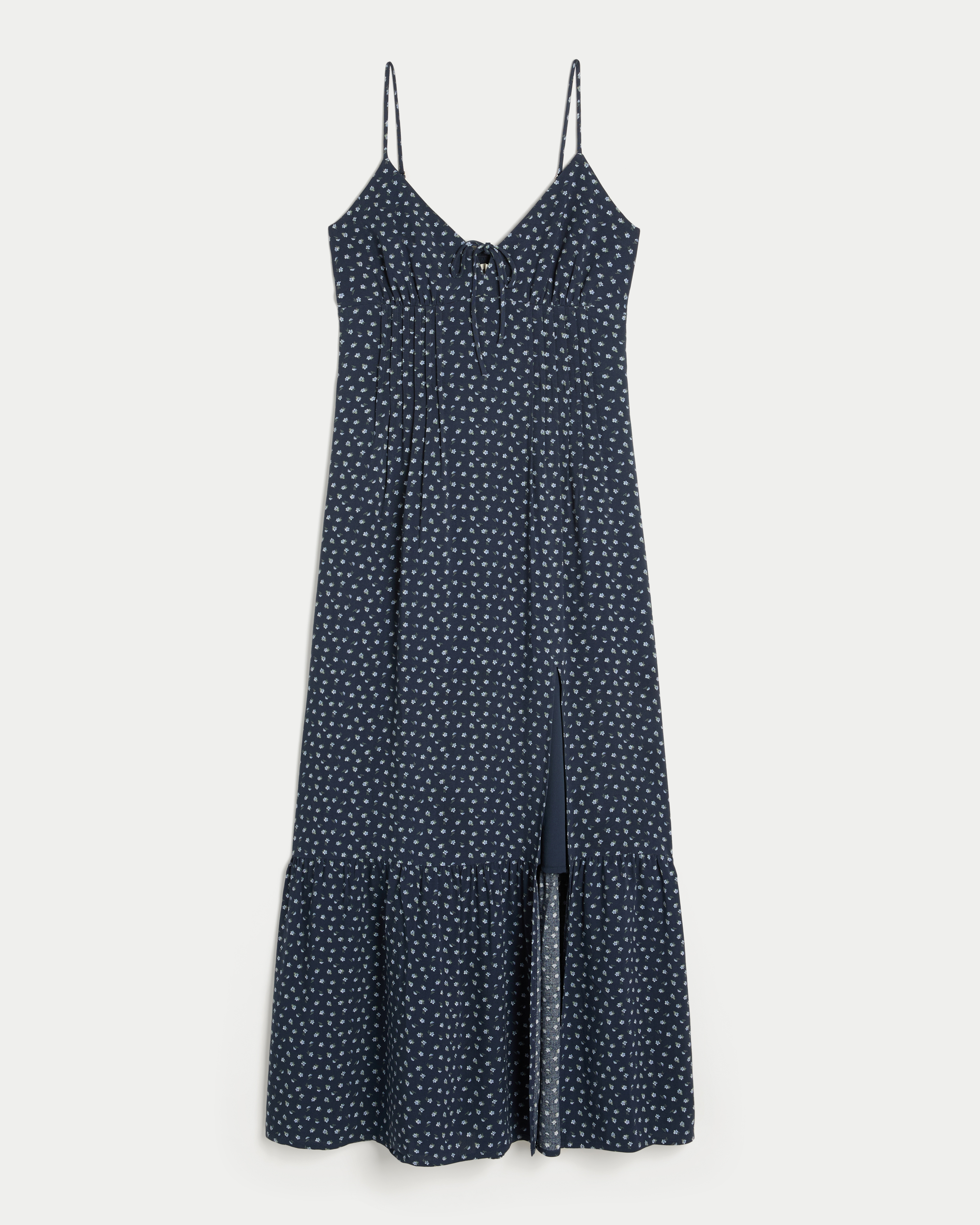 Pintuck Maxi Dress