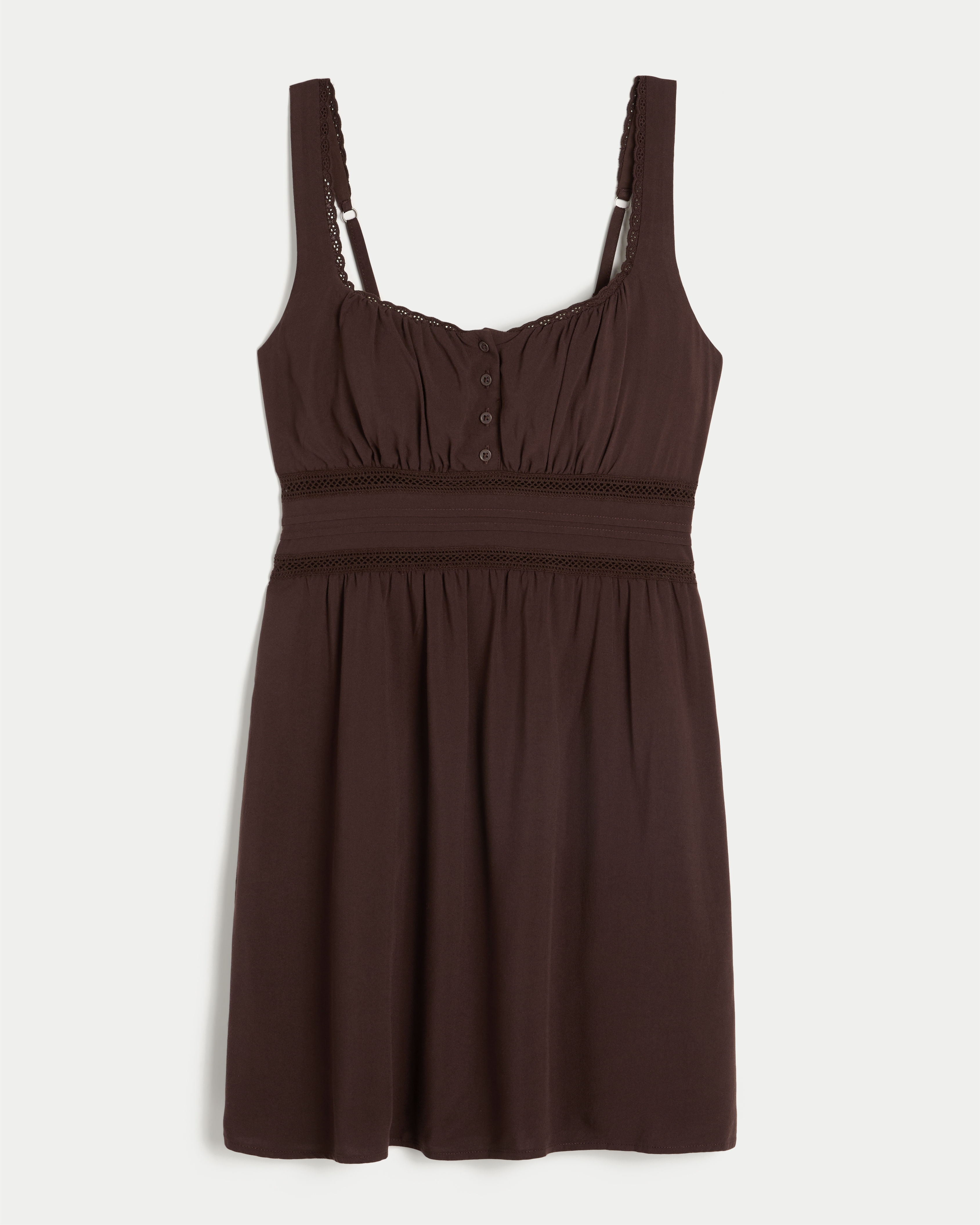 Scoop-Neck Mini Dress