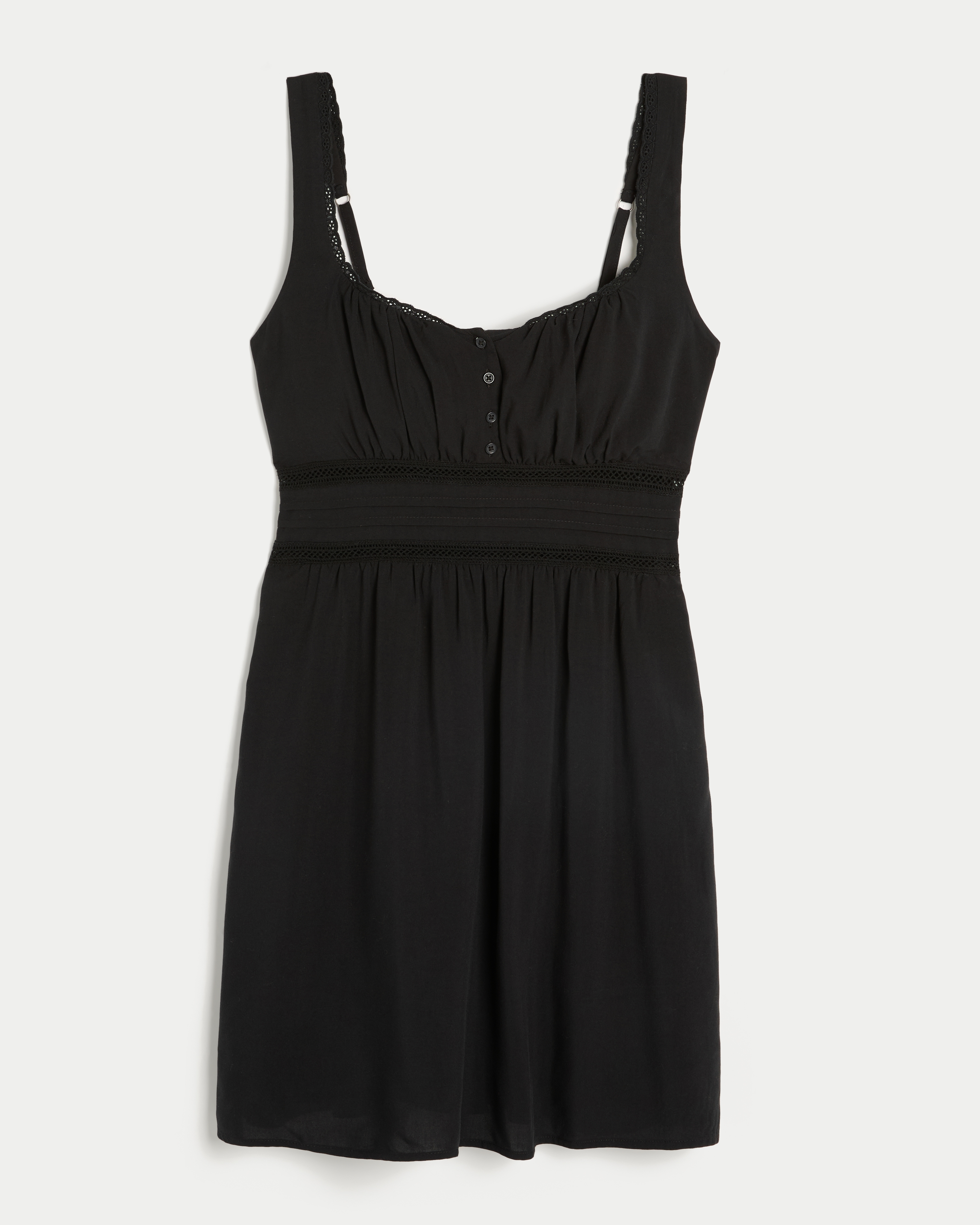 Scoop-Neck Mini Dress