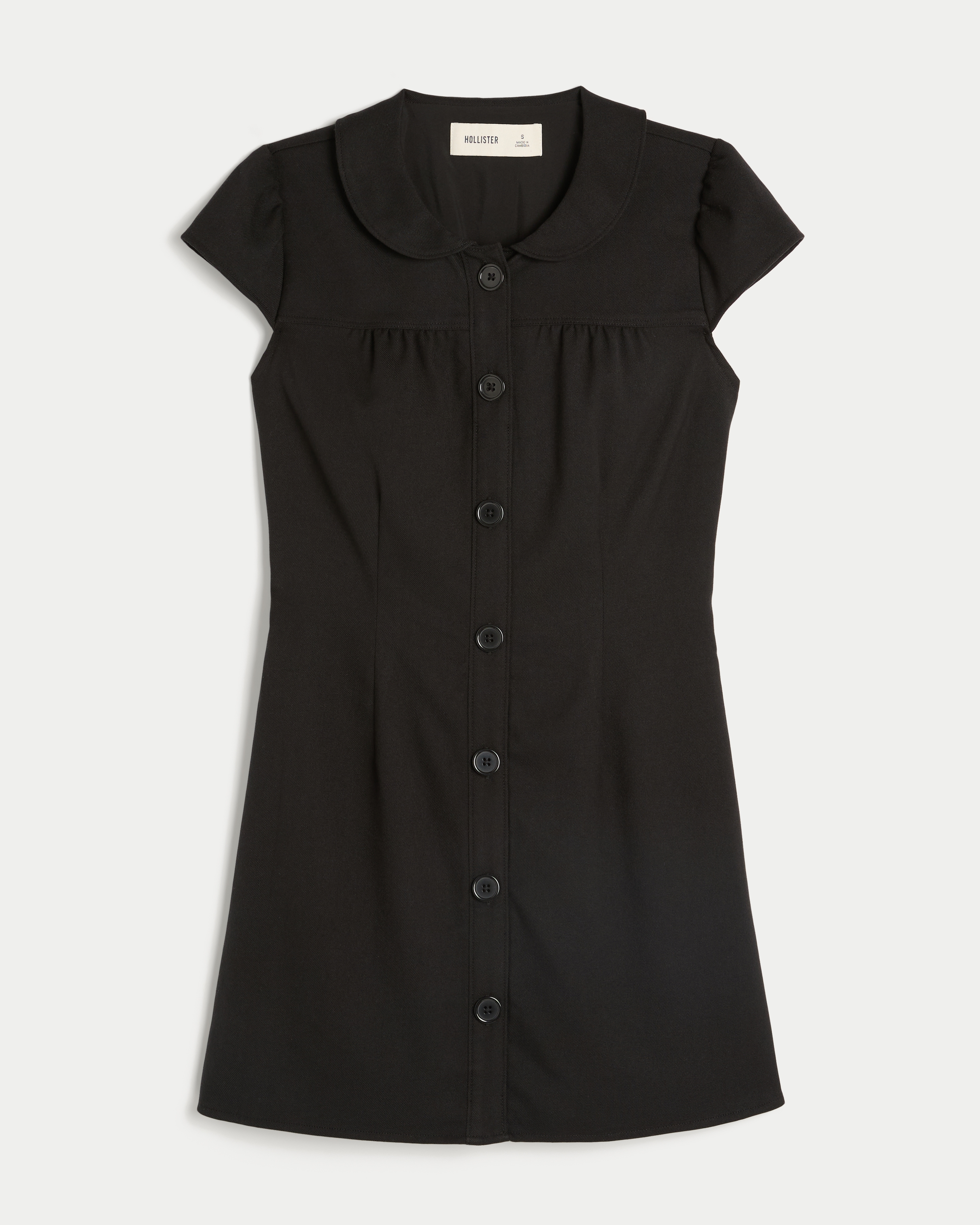 Peter Pan Collar Mini Dress