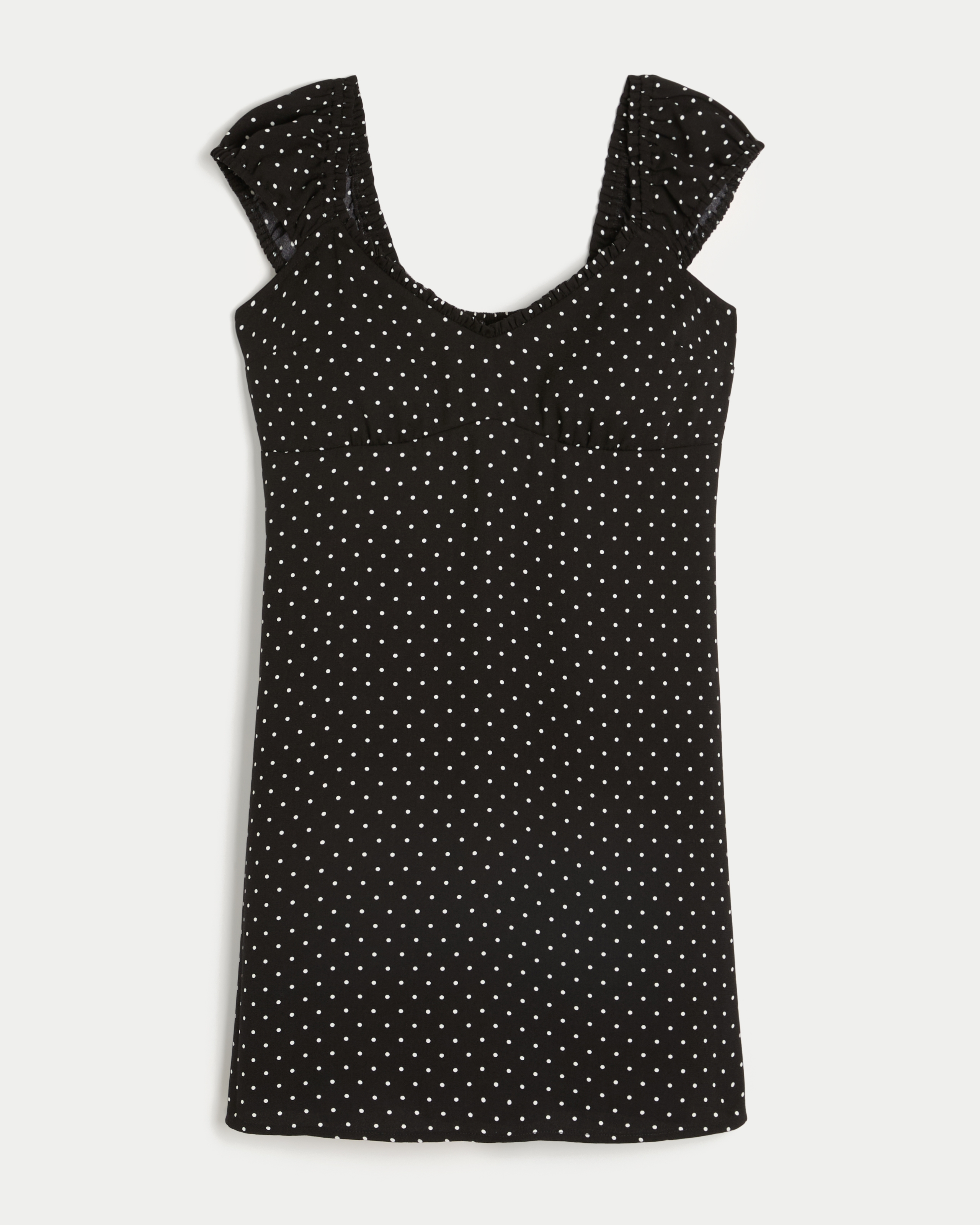 Crepe Mini Dress