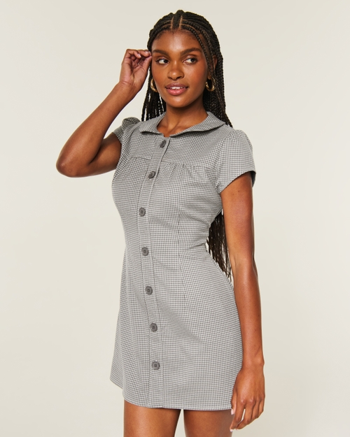 Short-Sleeve Shirt Dress
