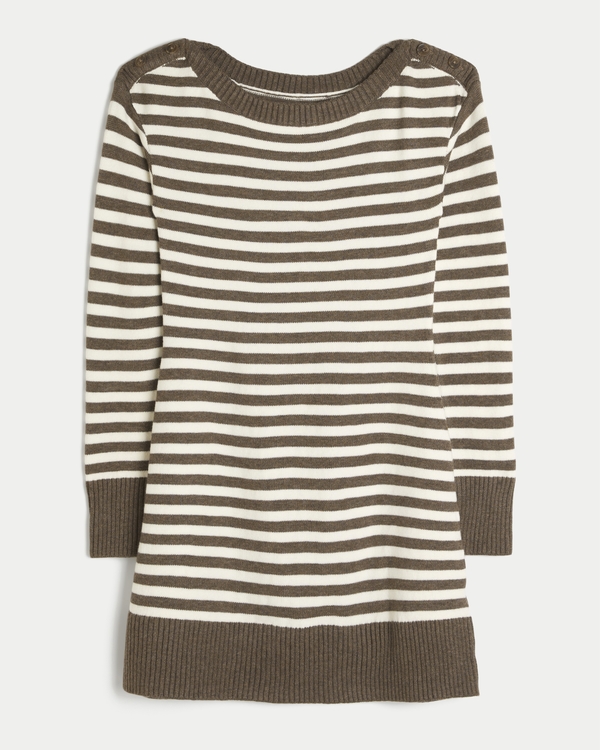 Women's Long-Sleeve Sweater Mini Dress | Women's Dresses | HollisterCo.com