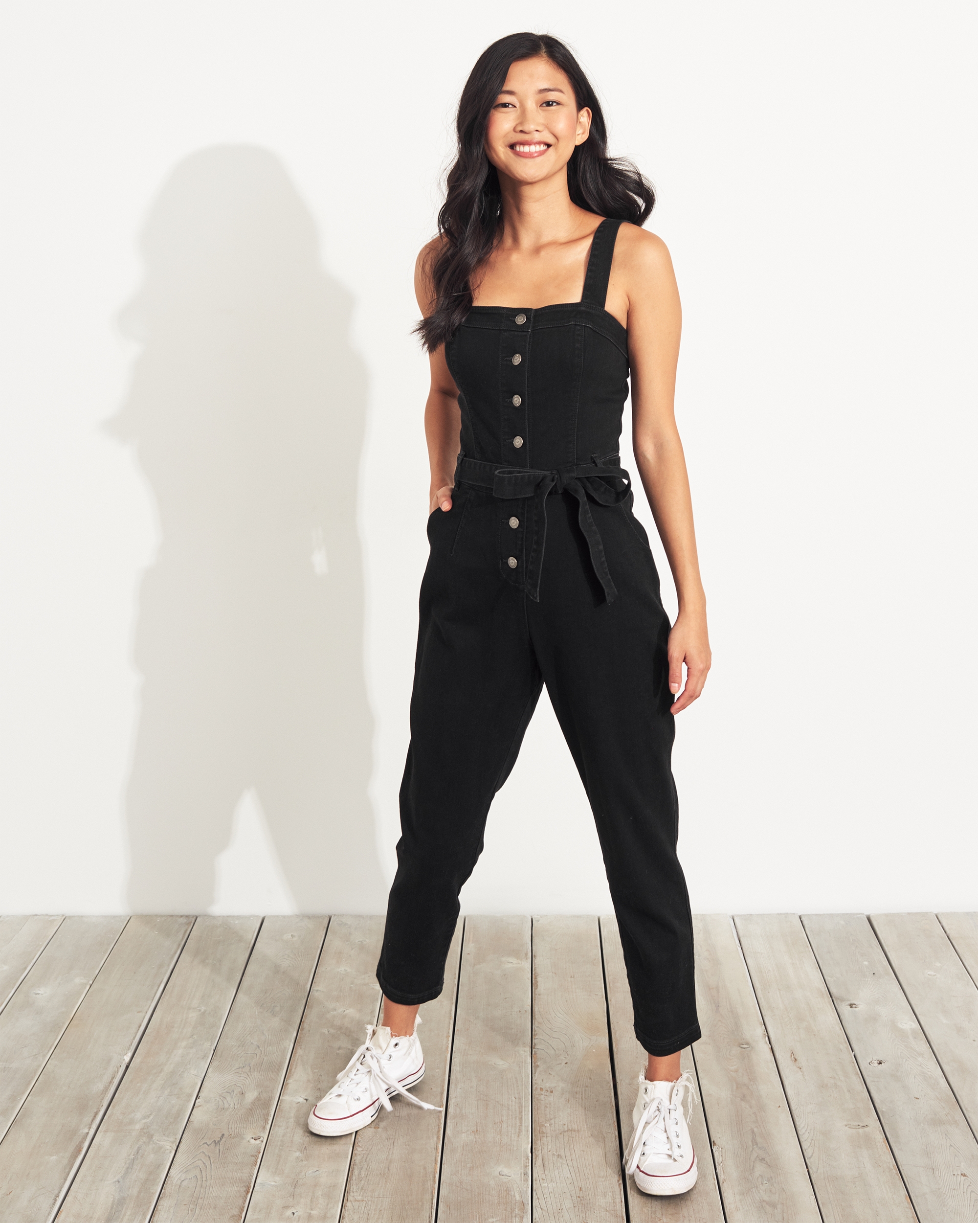 hollister pink jumpsuit