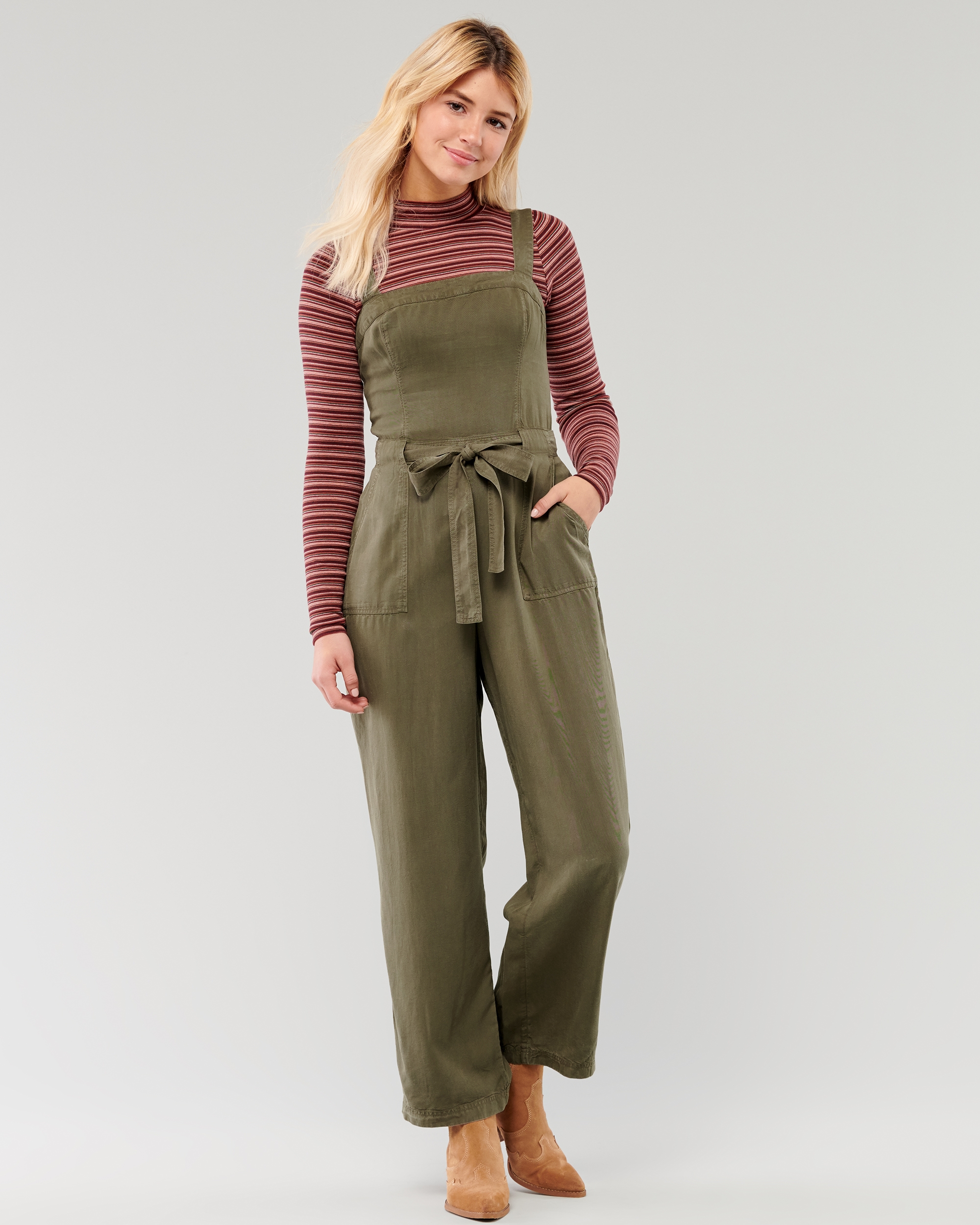 hollister pink jumpsuit