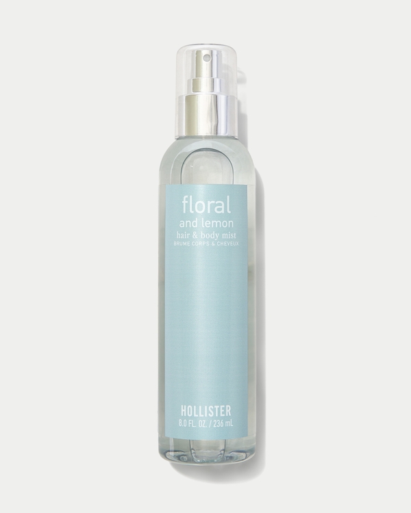 Floral and Lemon Hair & Body Mist, Light Blue