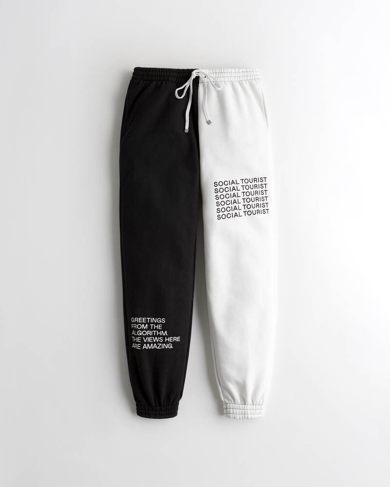 hollister dad joggers
