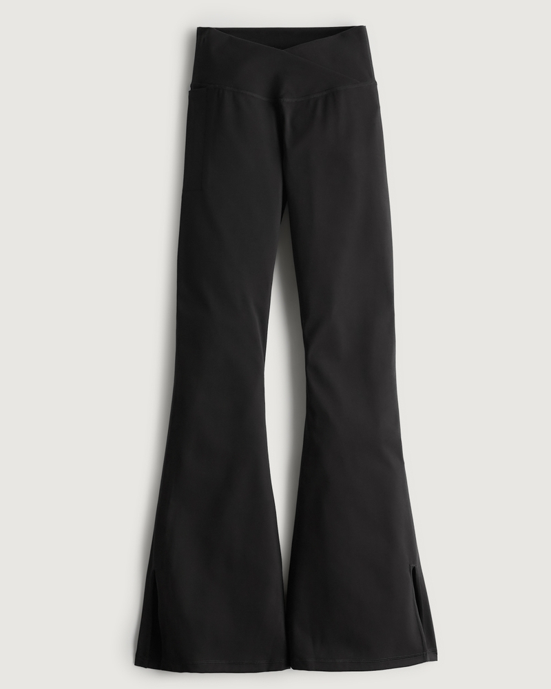 Social Tourist V-Waist Flared Yoga Pants