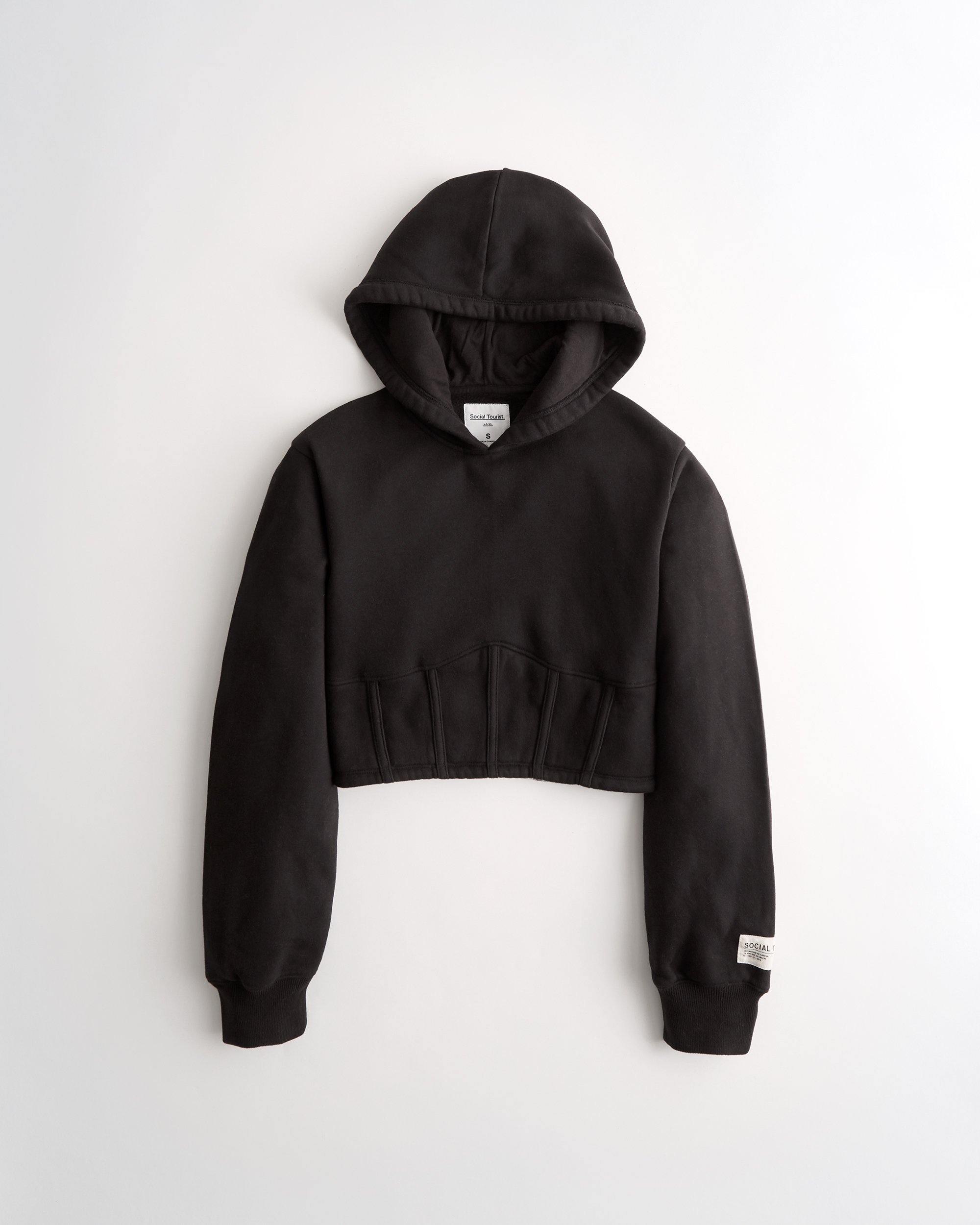 Hollister sales cropped hoodies