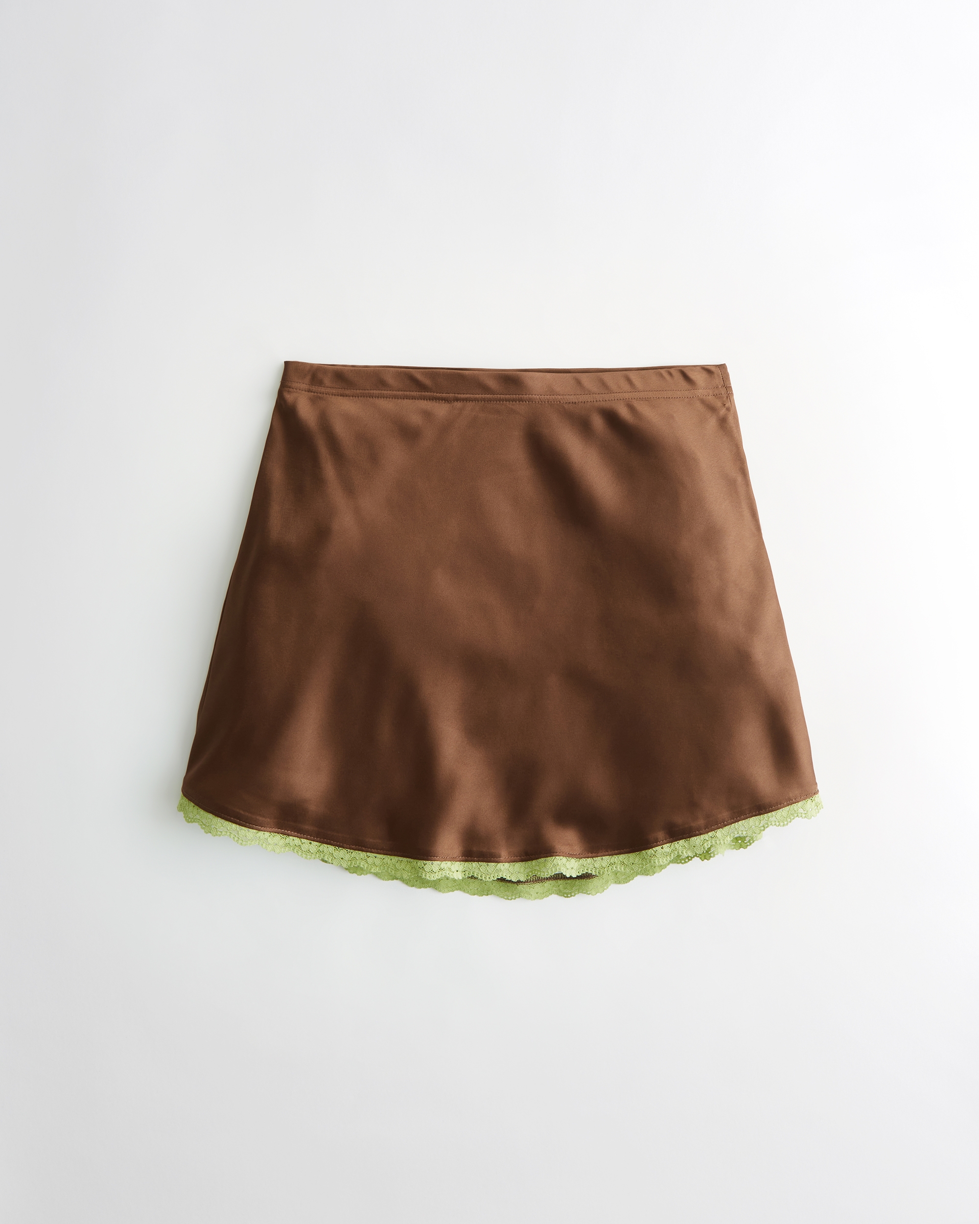 Satin skirt hollister sale