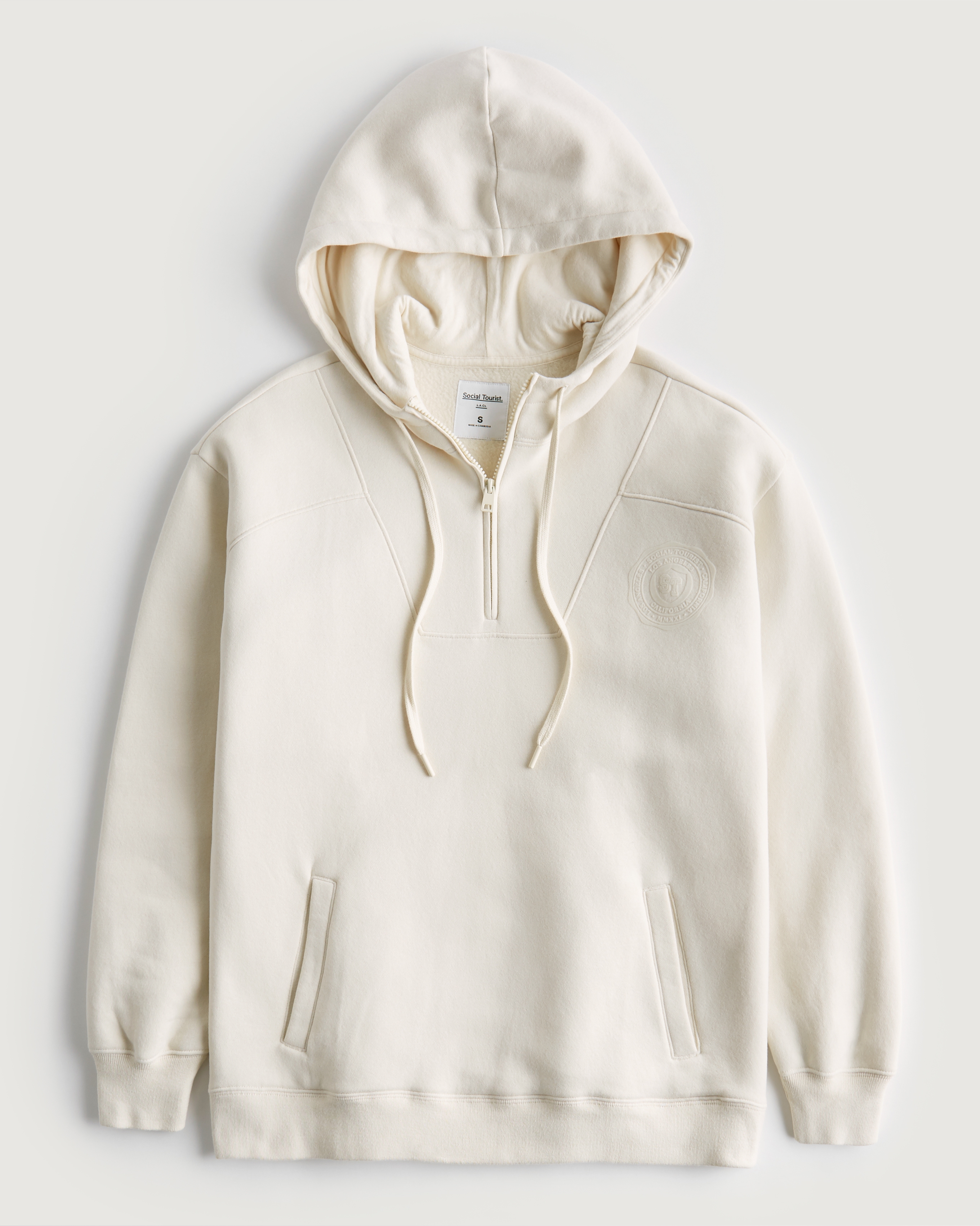 Hollister zip hoodie online men's