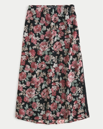 Shop All Social Tourist Floral Column Maxi Skirt Shop All