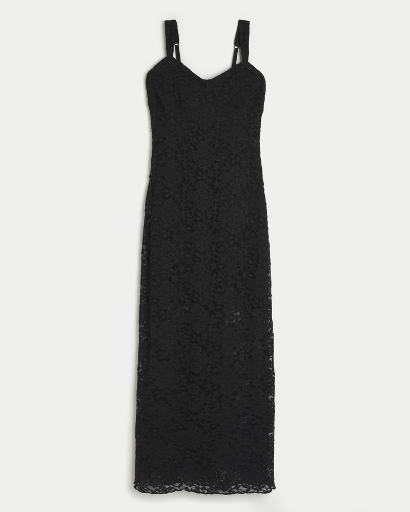 Hollister high best sale neck lace dress