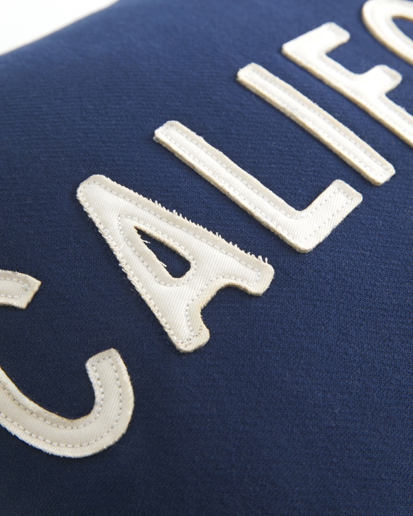 Hollister x Target California Seagull Graphic Lumbar Bed Pillow, Navy view 2