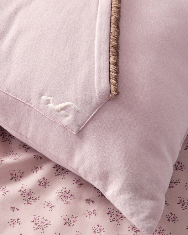 Hollister x Target Oversized Study Buddy Pillow, Light Pink view 2