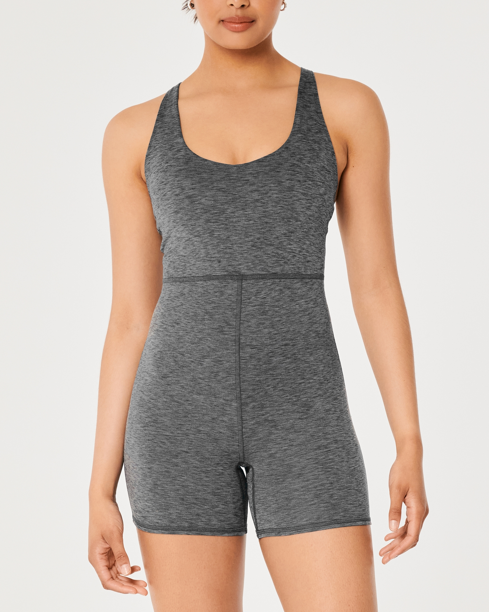 Women's Gilly Hicks Active Plunge Short Onesie