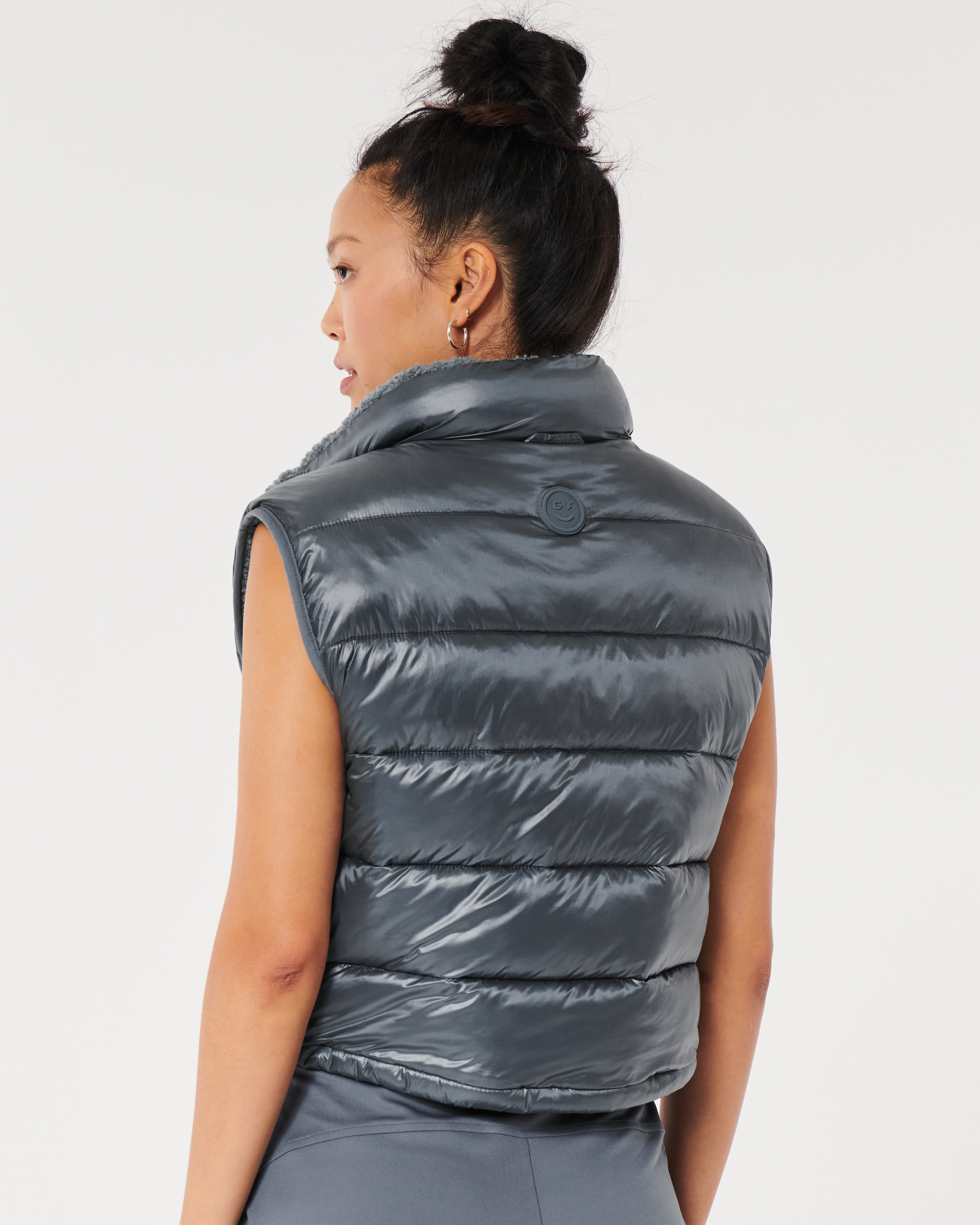 Women's Gilly Hicks Sherpa-Lined Reversible Vest | Women's