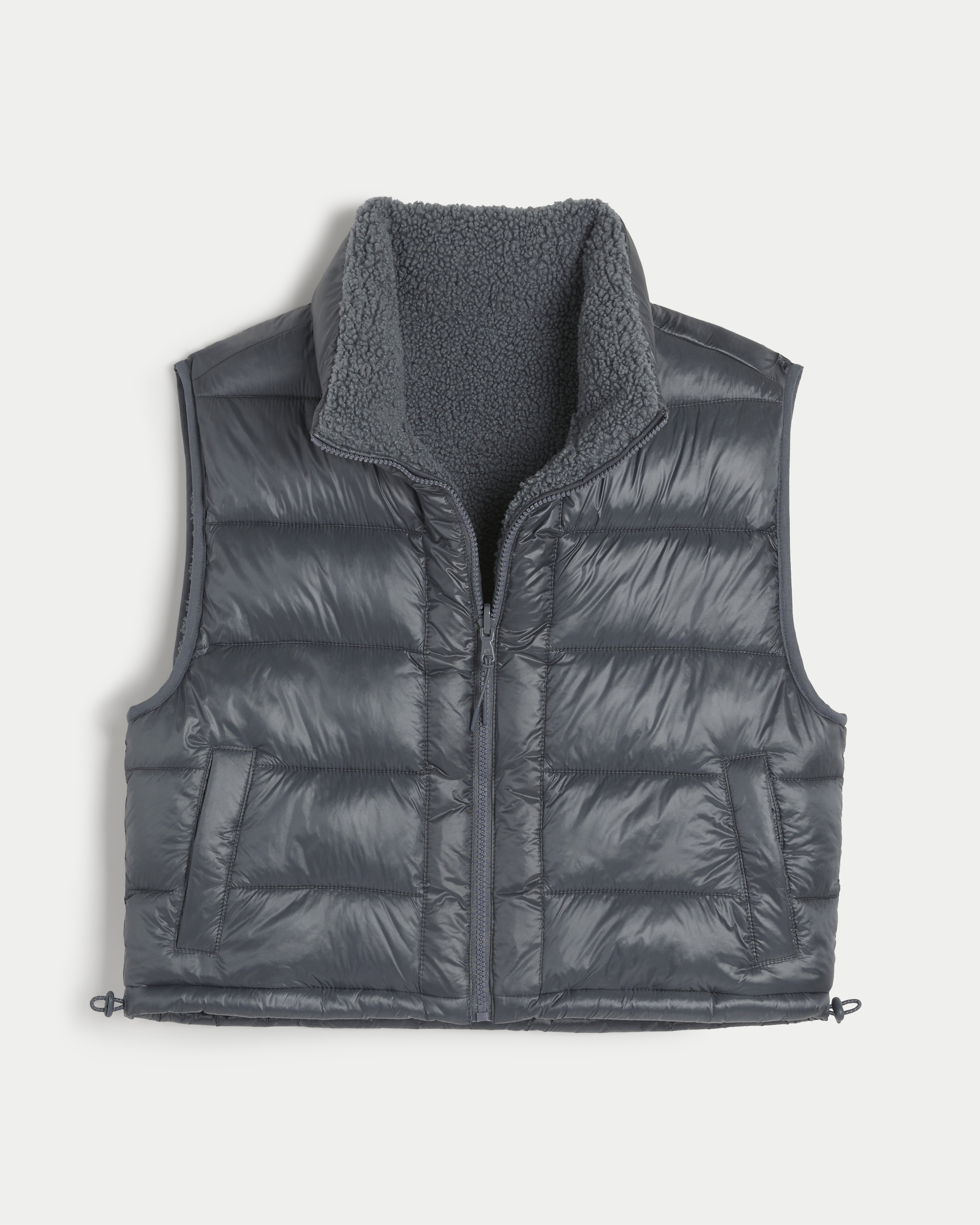 Women s Gilly Hicks Sherpa Lined Reversible Vest Women s