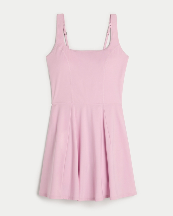 Gilly Hicks Active Skater Dress, Charm Pink view 1