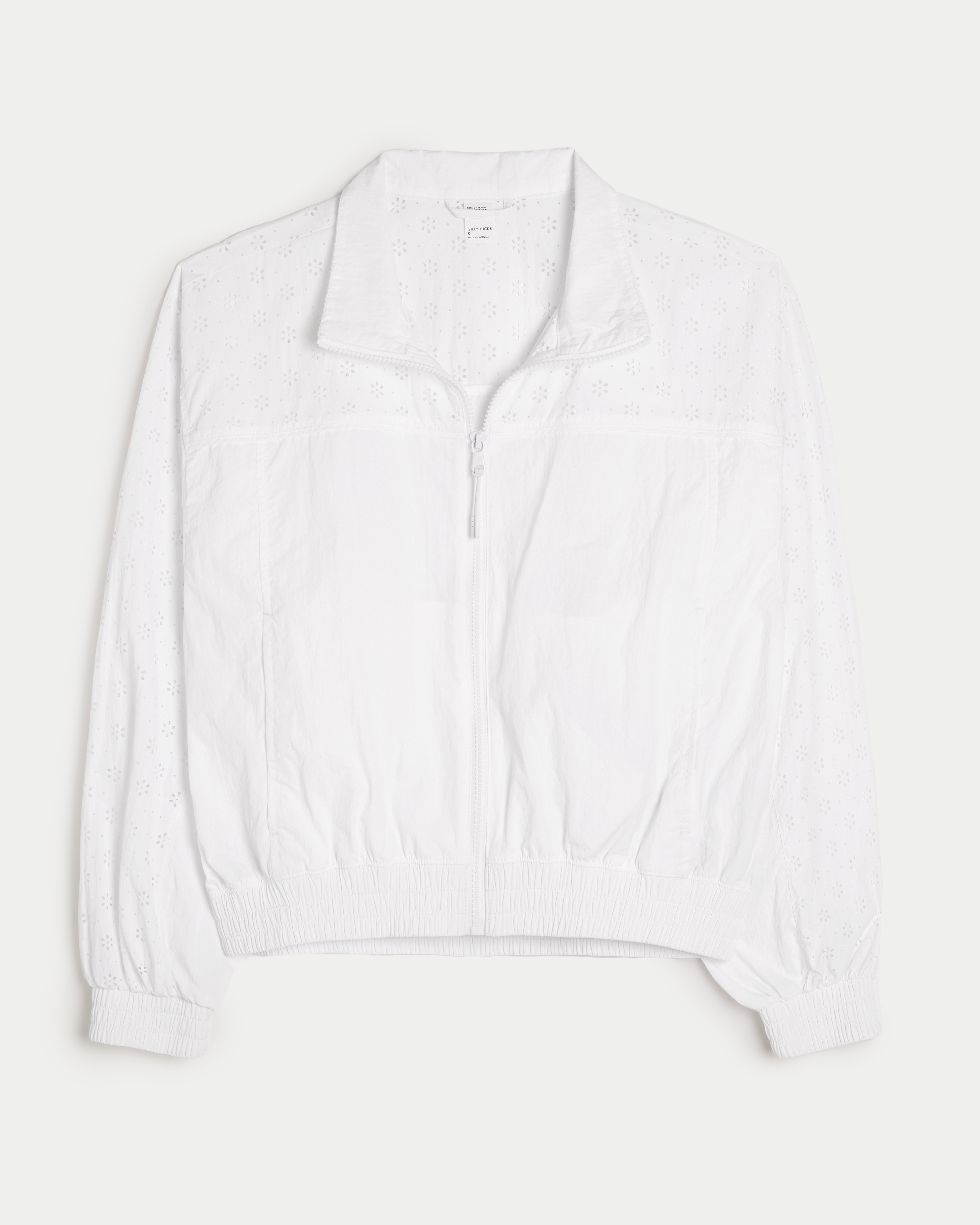 Gilly Hicks Active Eyelet Windbreaker