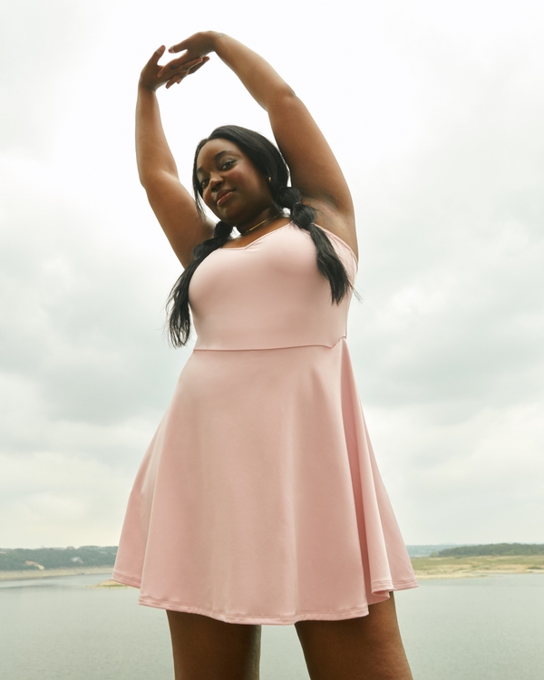 Gilly Hicks Active Gameday Dress, Charm Pink view 1