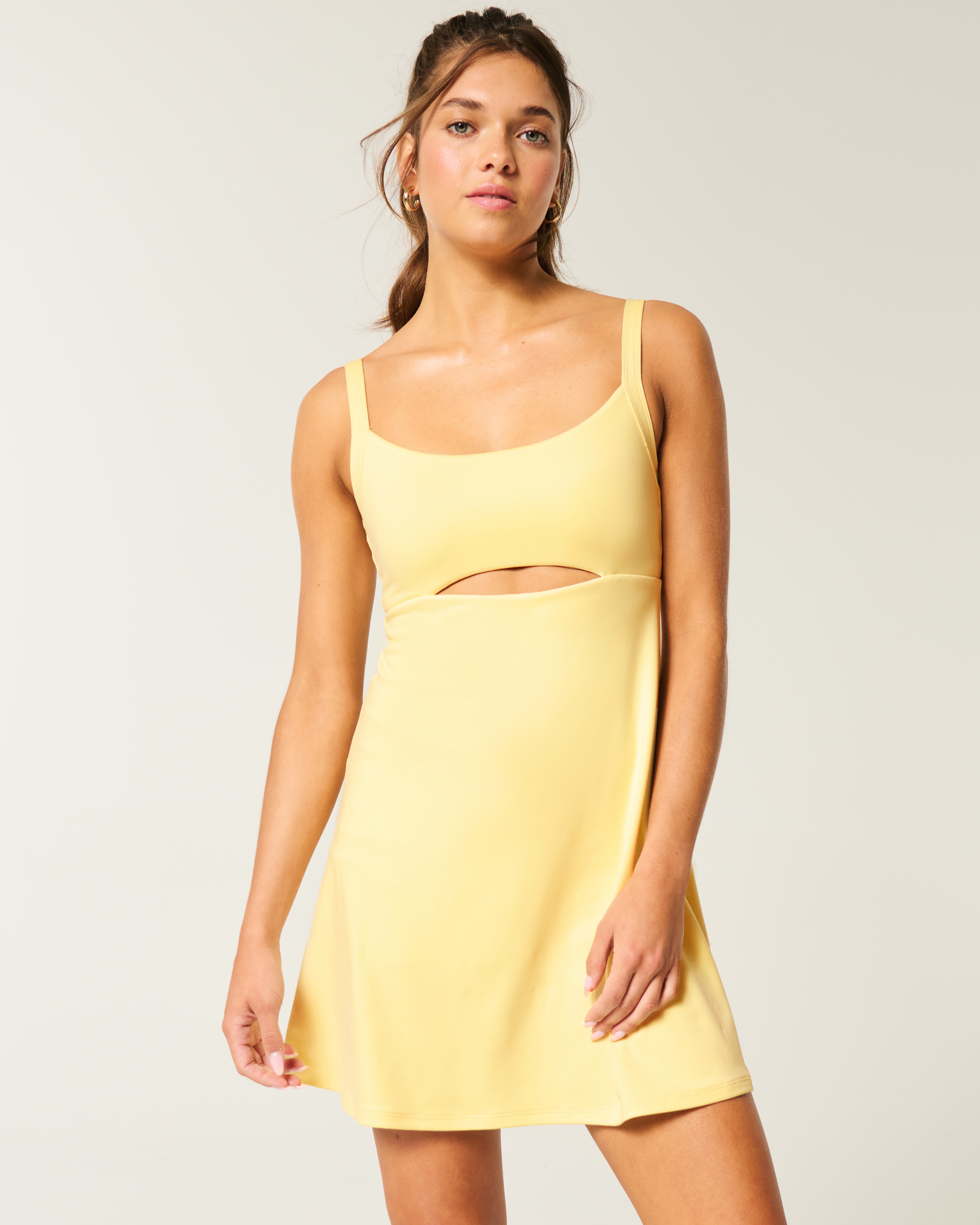 Gilly Hicks Active Recharge A-Line Cutout Dress