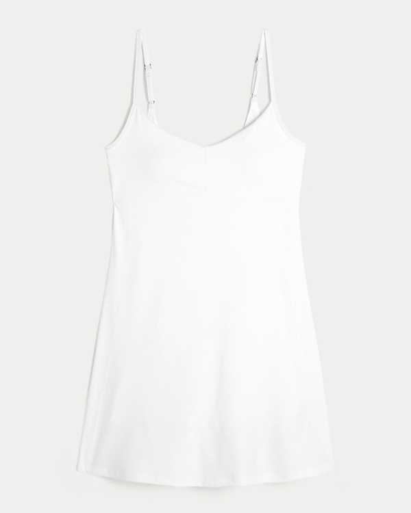 Gilly Hicks Active Recharge Babydoll Dress, White view 1