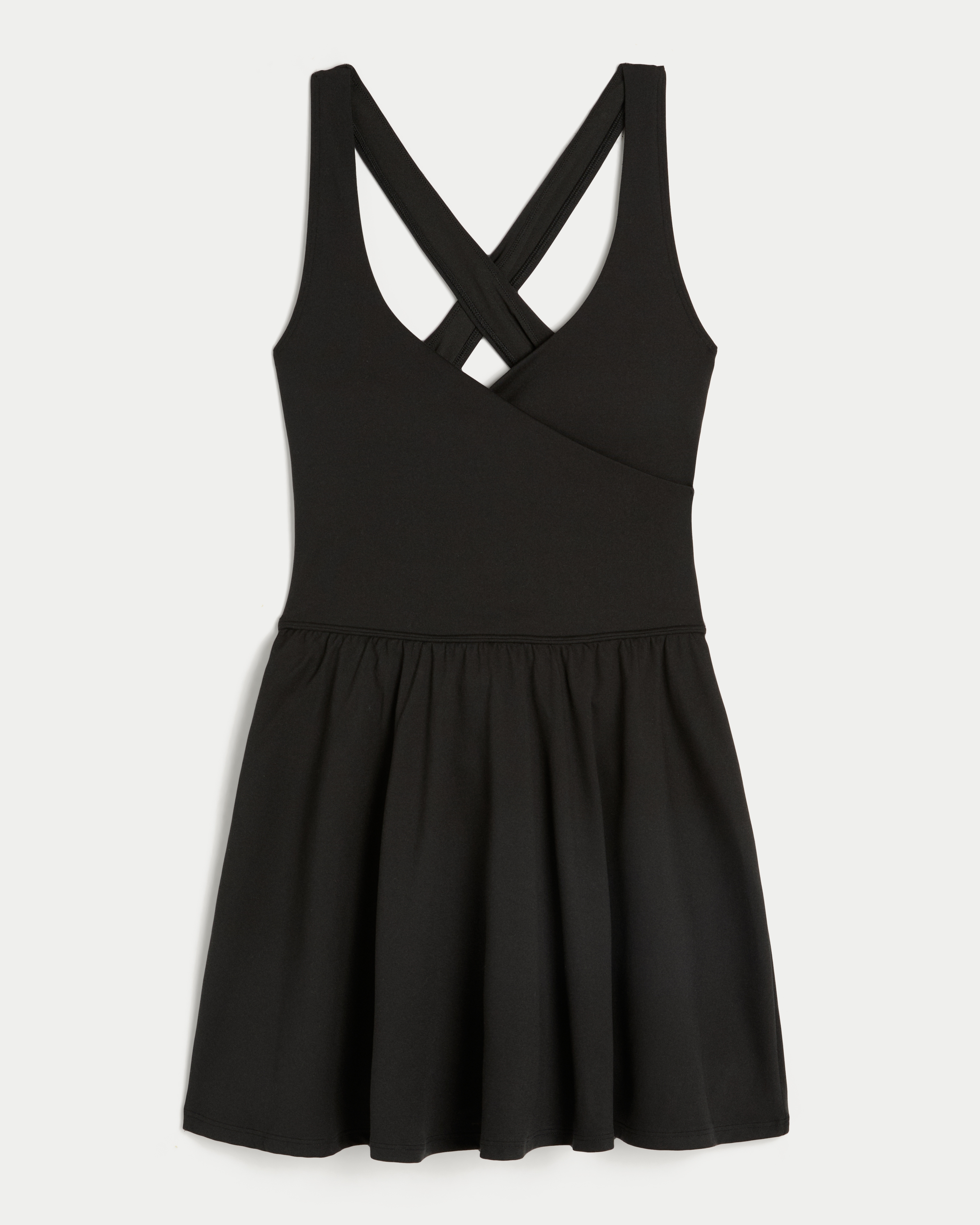 Gilly Hicks Active Recharge Wrap Halter Dress