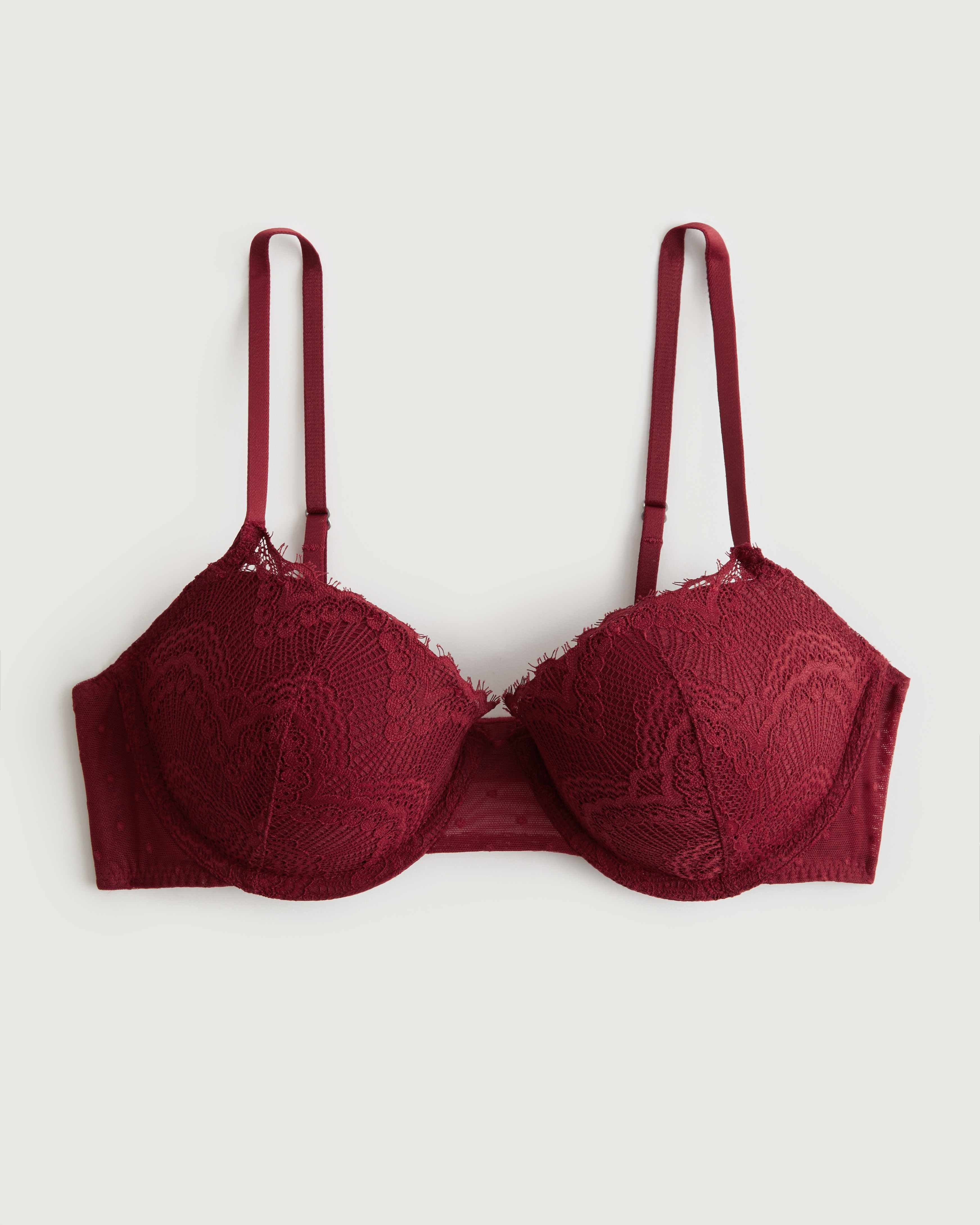 Hollister Gilly Hicks Lace Push-Up Balconette Bra