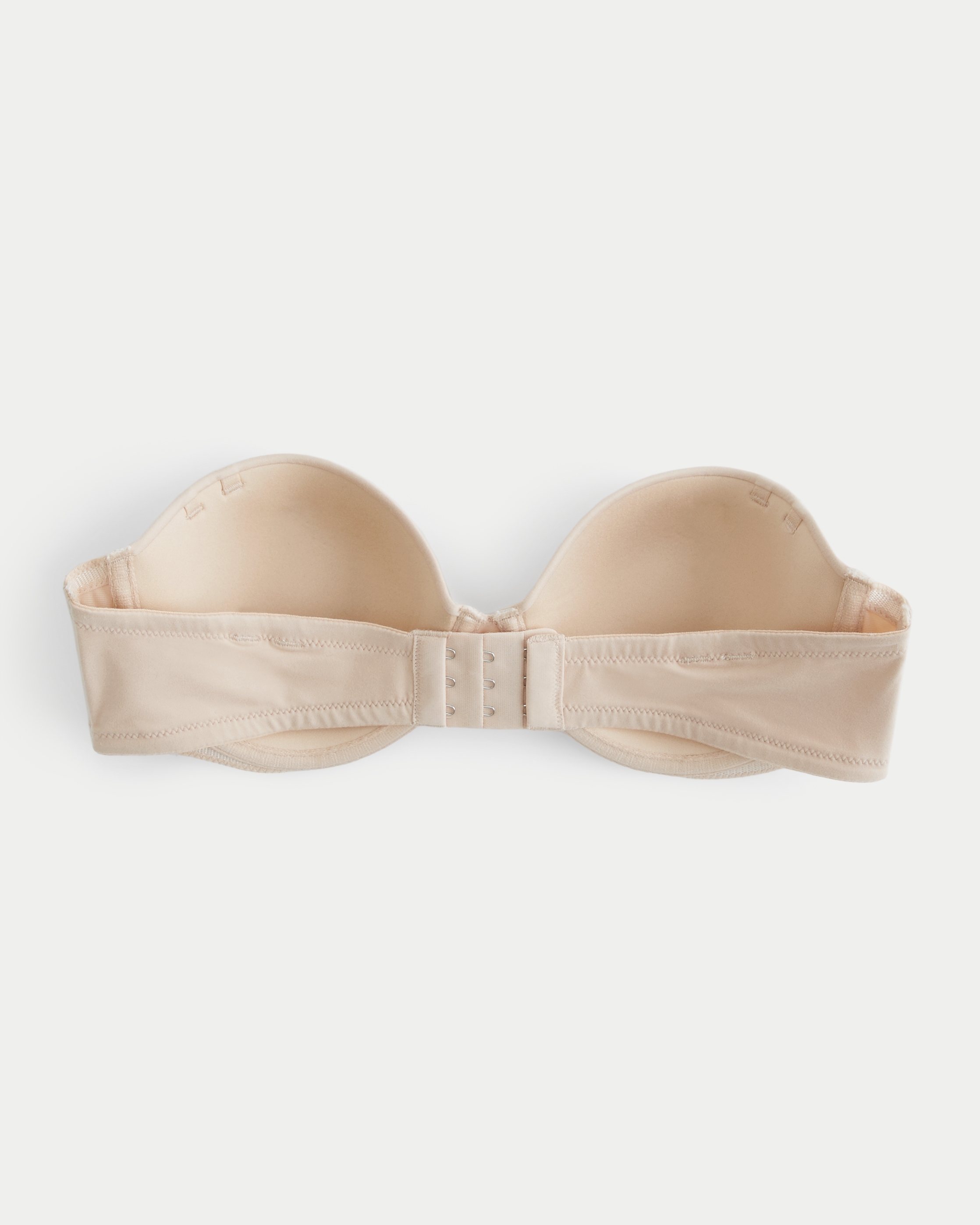 Gilly Hicks Hollister Memory Foam Bra White Push Up Padded Wired