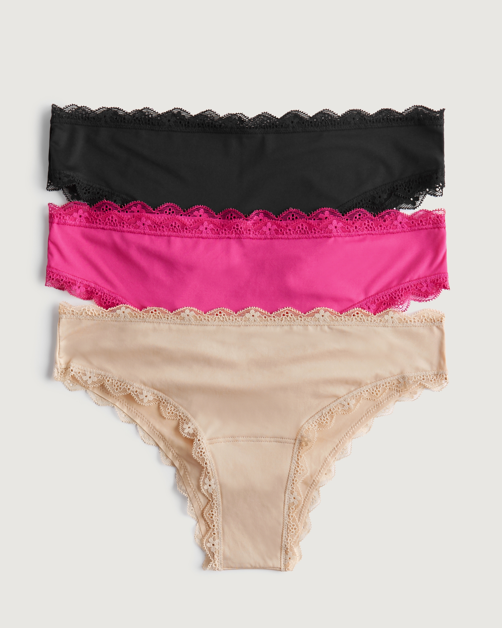 Hollister Gilly Hicks Micro Thong Underwear 3-Pack