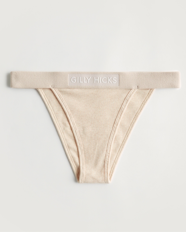Women's Gilly Hicks Ribbed Cotton High-Leg Cheeky | Women's Underwear | HollisterCo.com