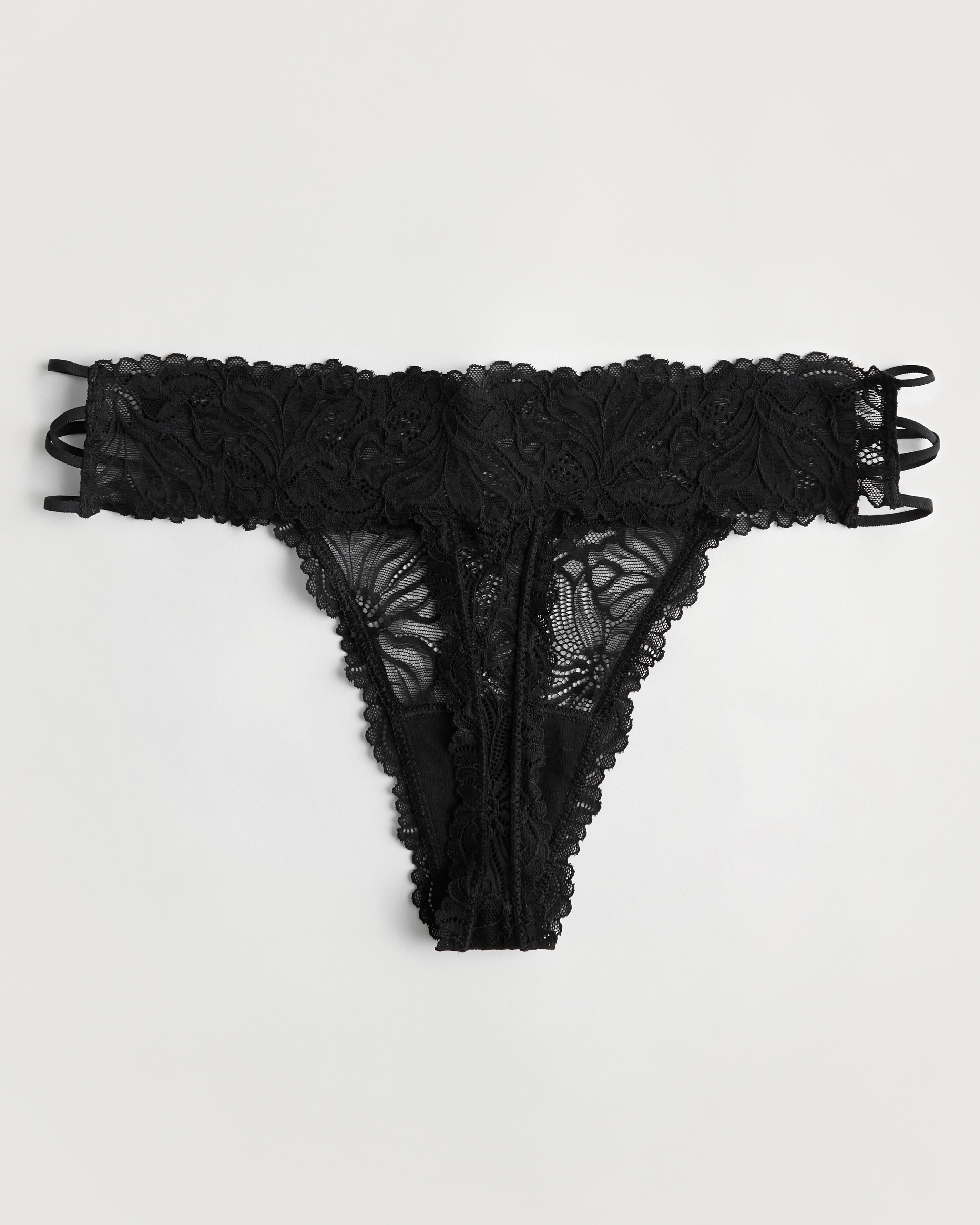 Hollister Gilly Hicks Lace Strappy Thong