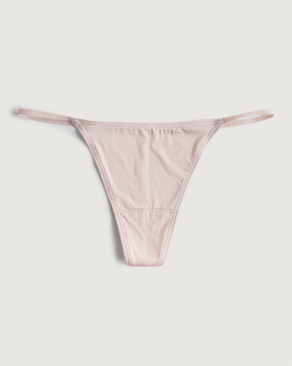 Gilly Hicks G-String Thong Underwear, Cream