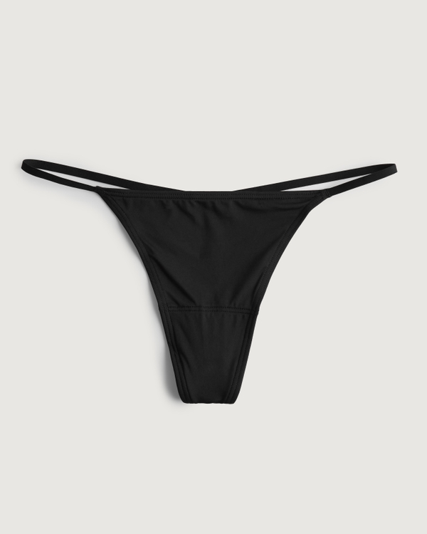 Gilly Hicks G-String Thong Underwear, Black