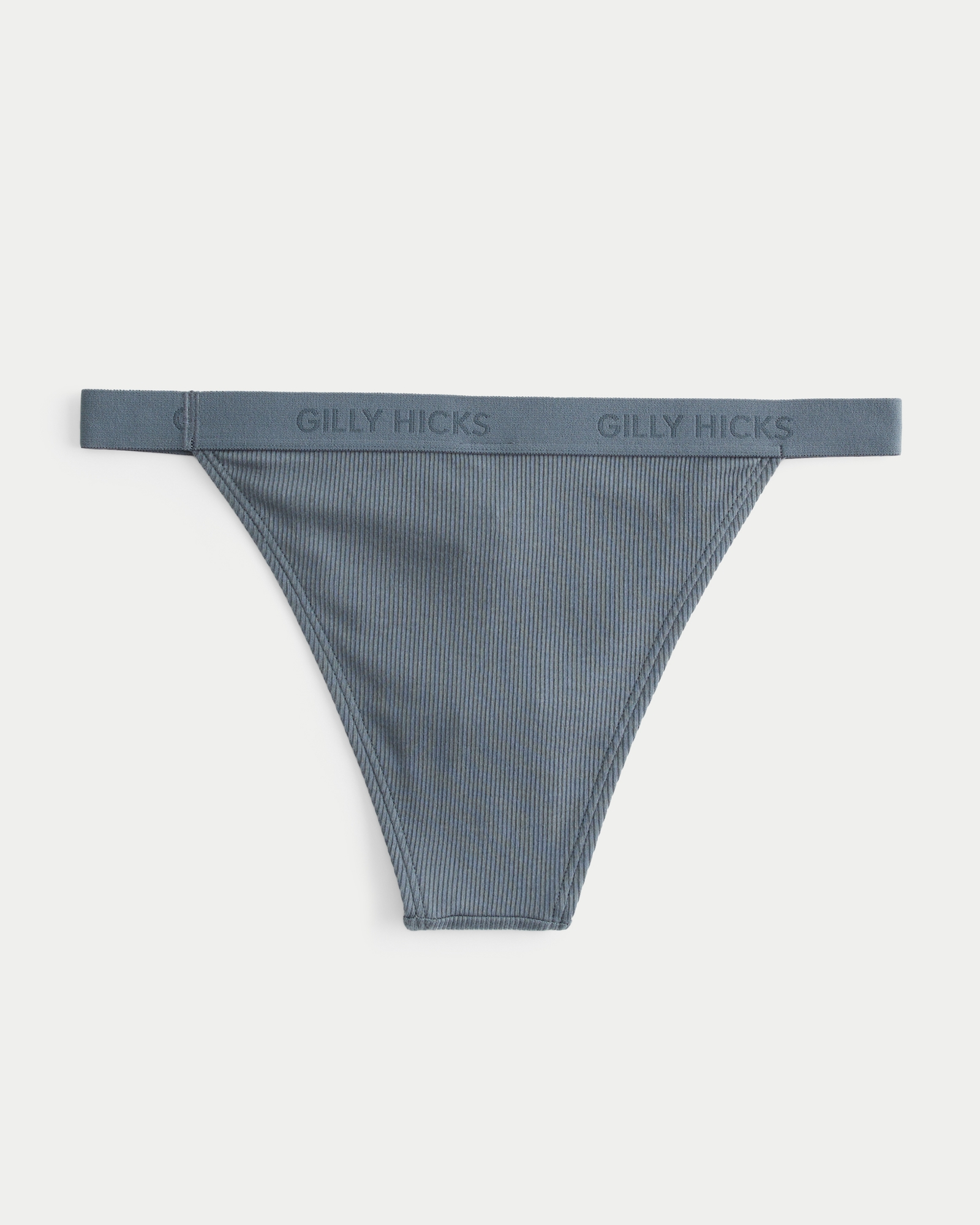 Women's Gilly Hicks Ribbed Cotton Blend Cheeky Underwear