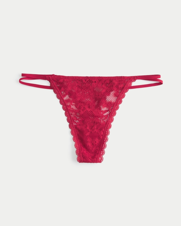 GILLY HICKS by Abercrombie Hollister PANTIES Pink Floral Cotton