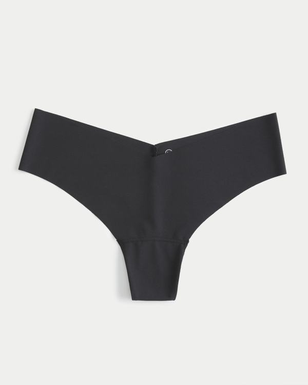 Gilly Hicks No-Show Thong Underwear, Black